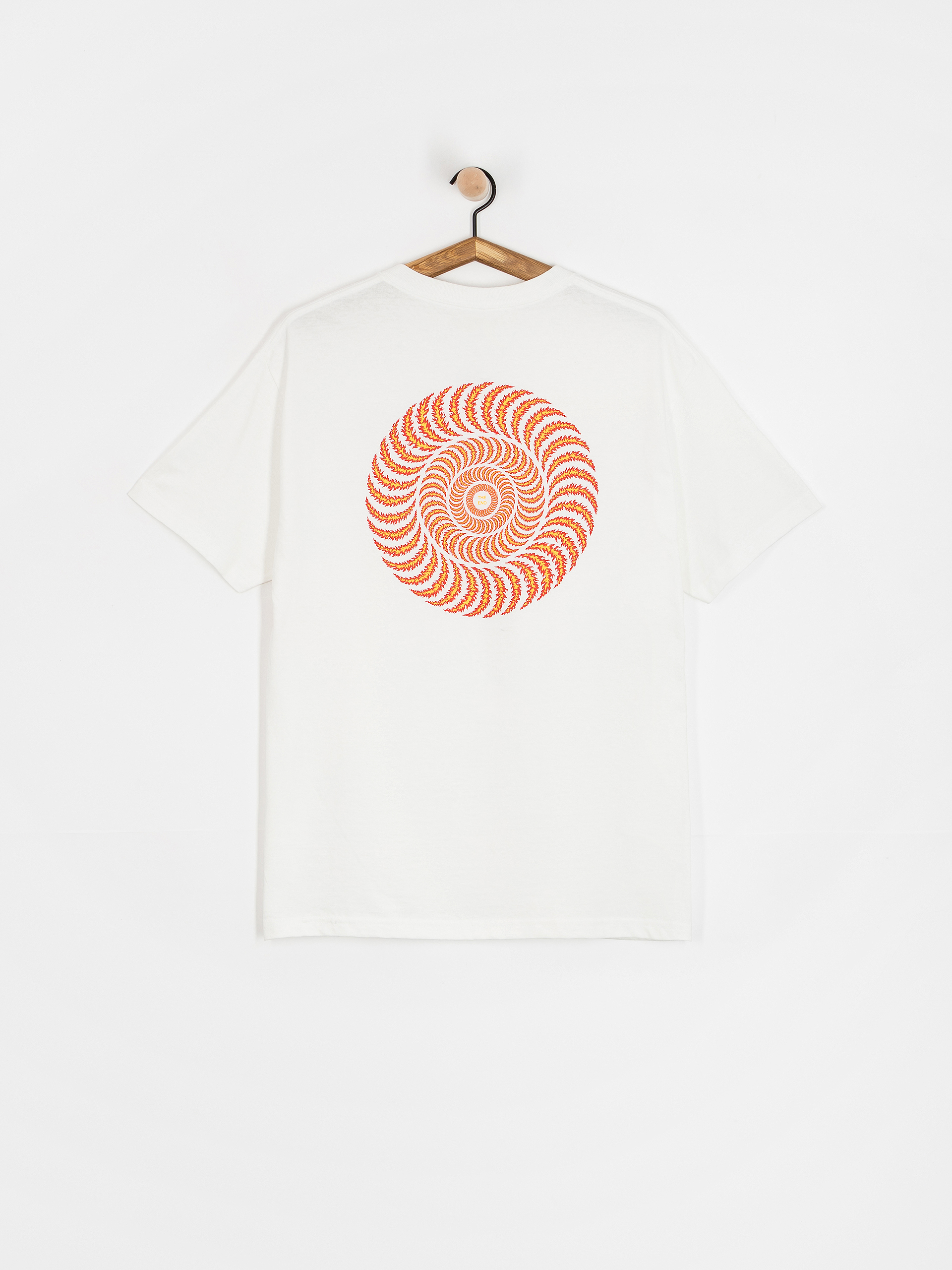 Тениска Spitfire Og Classic Flame (white w/red yellow&black prints)