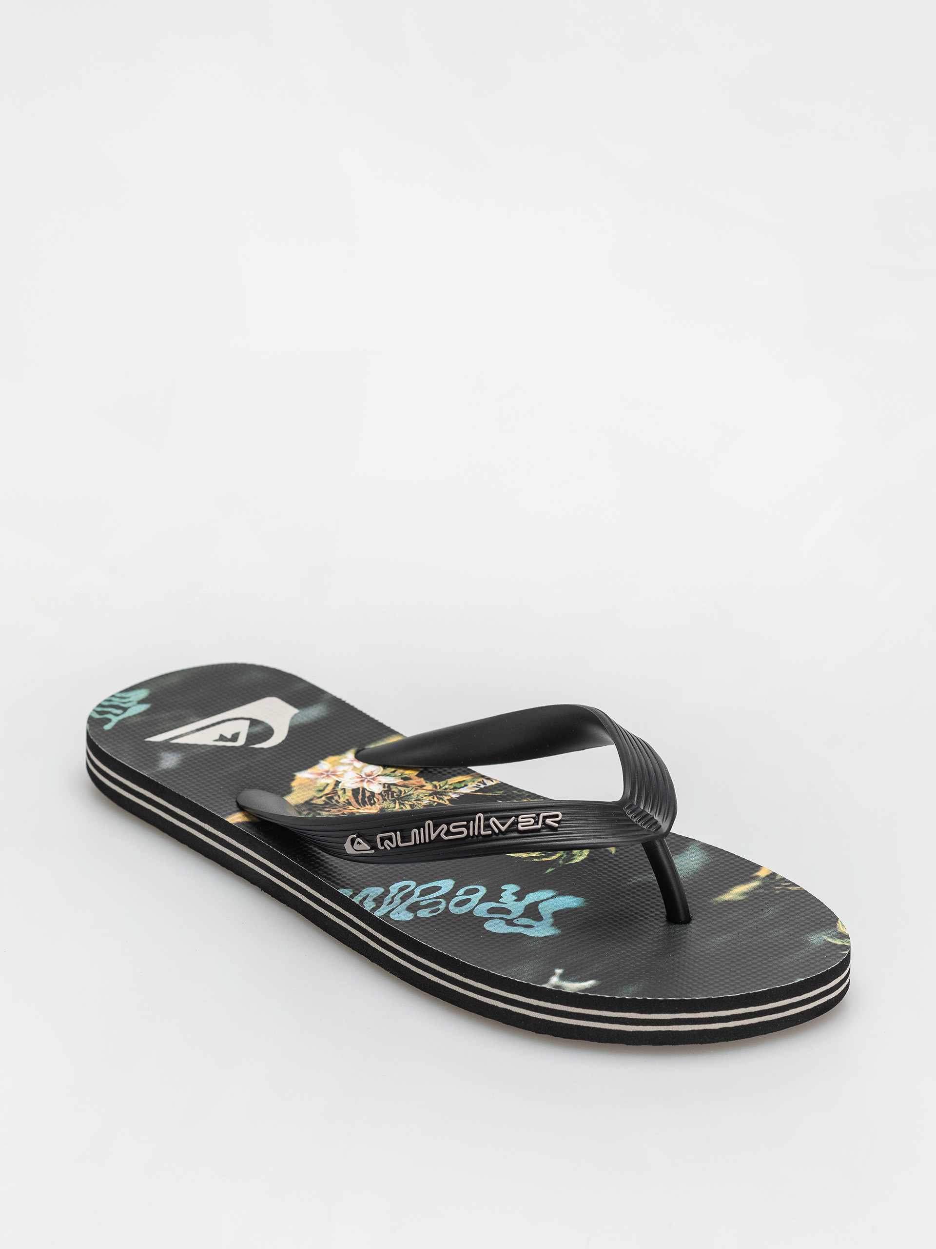 Джапанки Quiksilver Molokai Art 25 (black naturama)