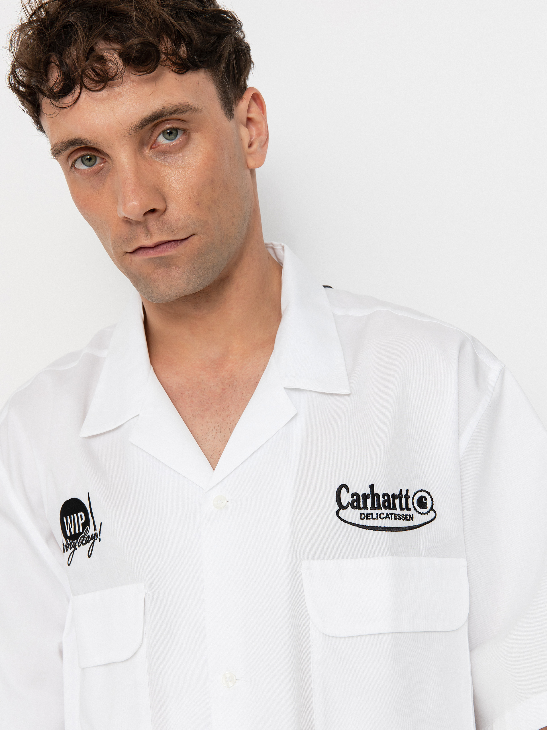 Риза Carhartt WIP Deli (white/black)