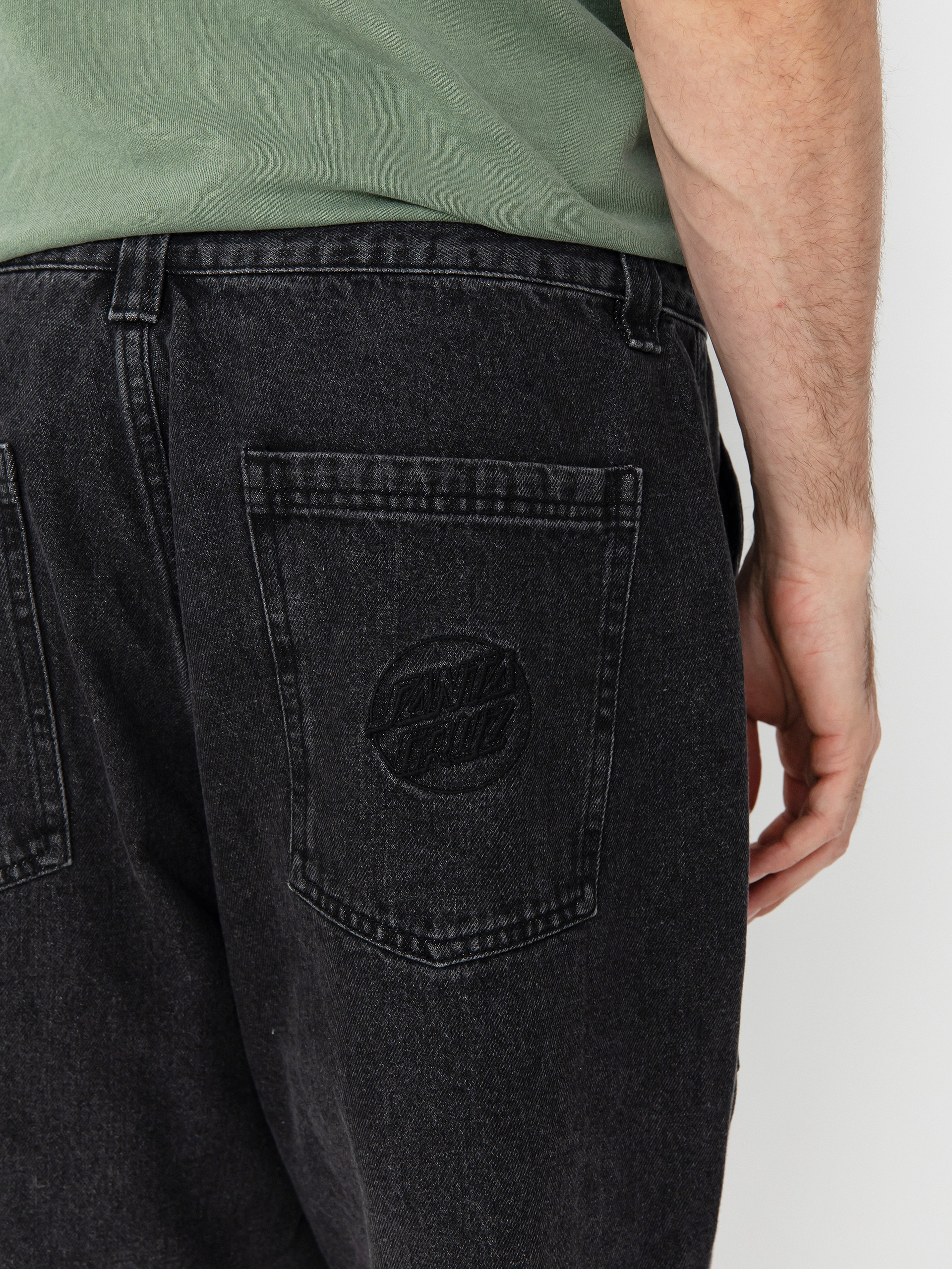 Къси панталони Santa Cruz Opus Dot Workwear (black)