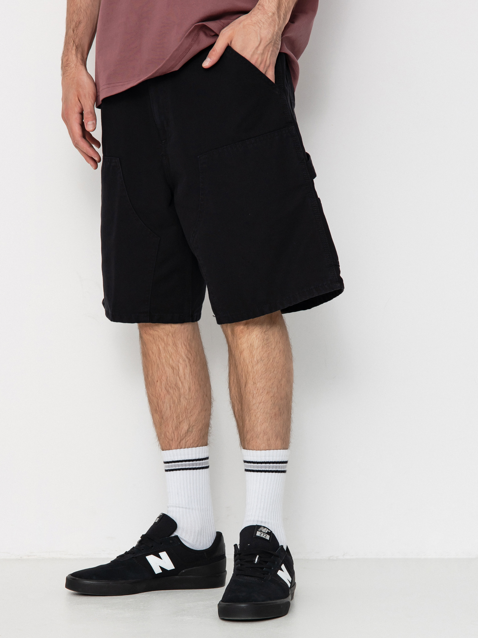 u041au044au0441u0438 u043fu0430u043du0442u0430u043bu043eu043du0438 Carhartt WIP Double Knee (black)