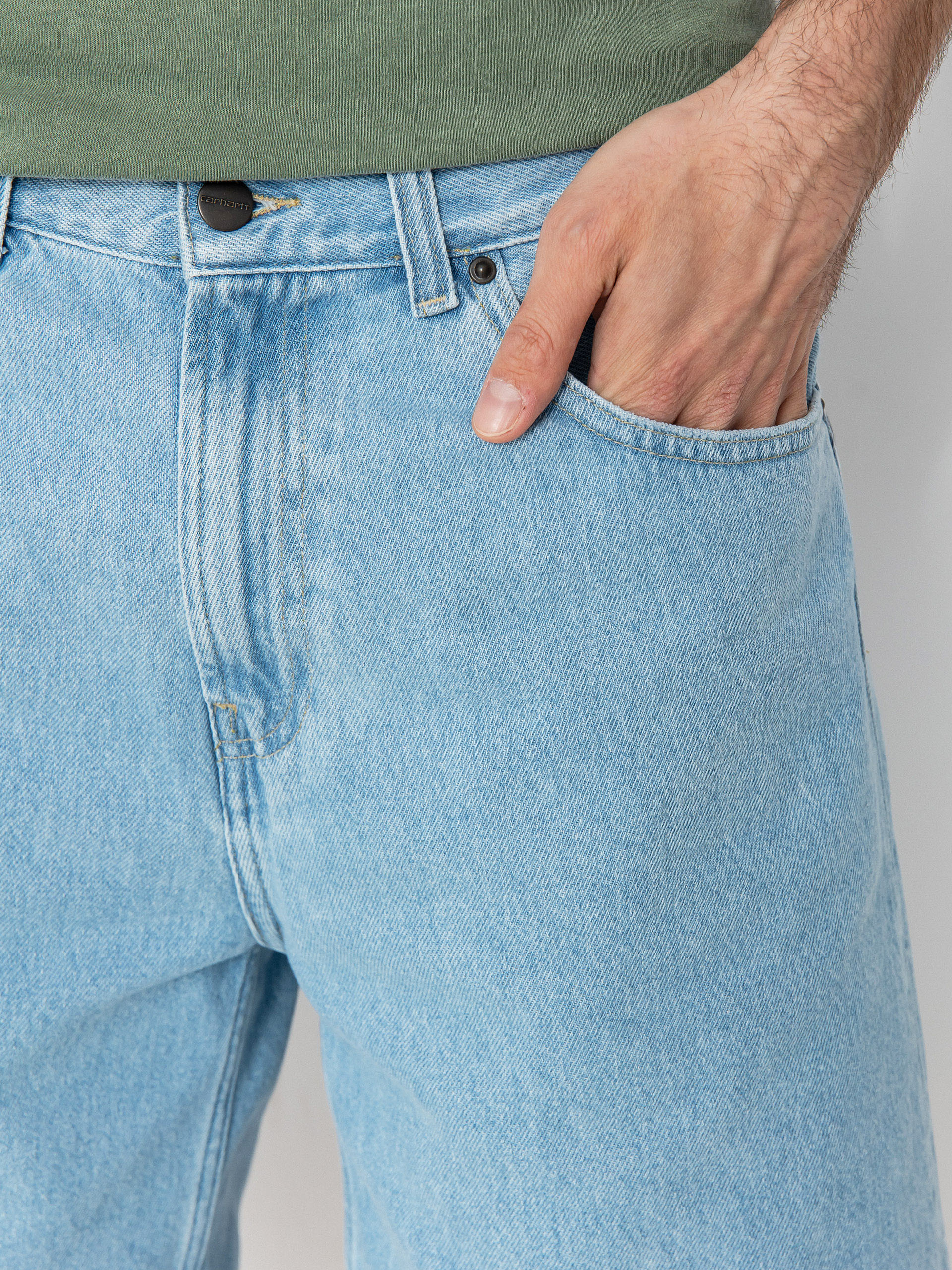 Къси панталони Carhartt WIP Nolan (blue)