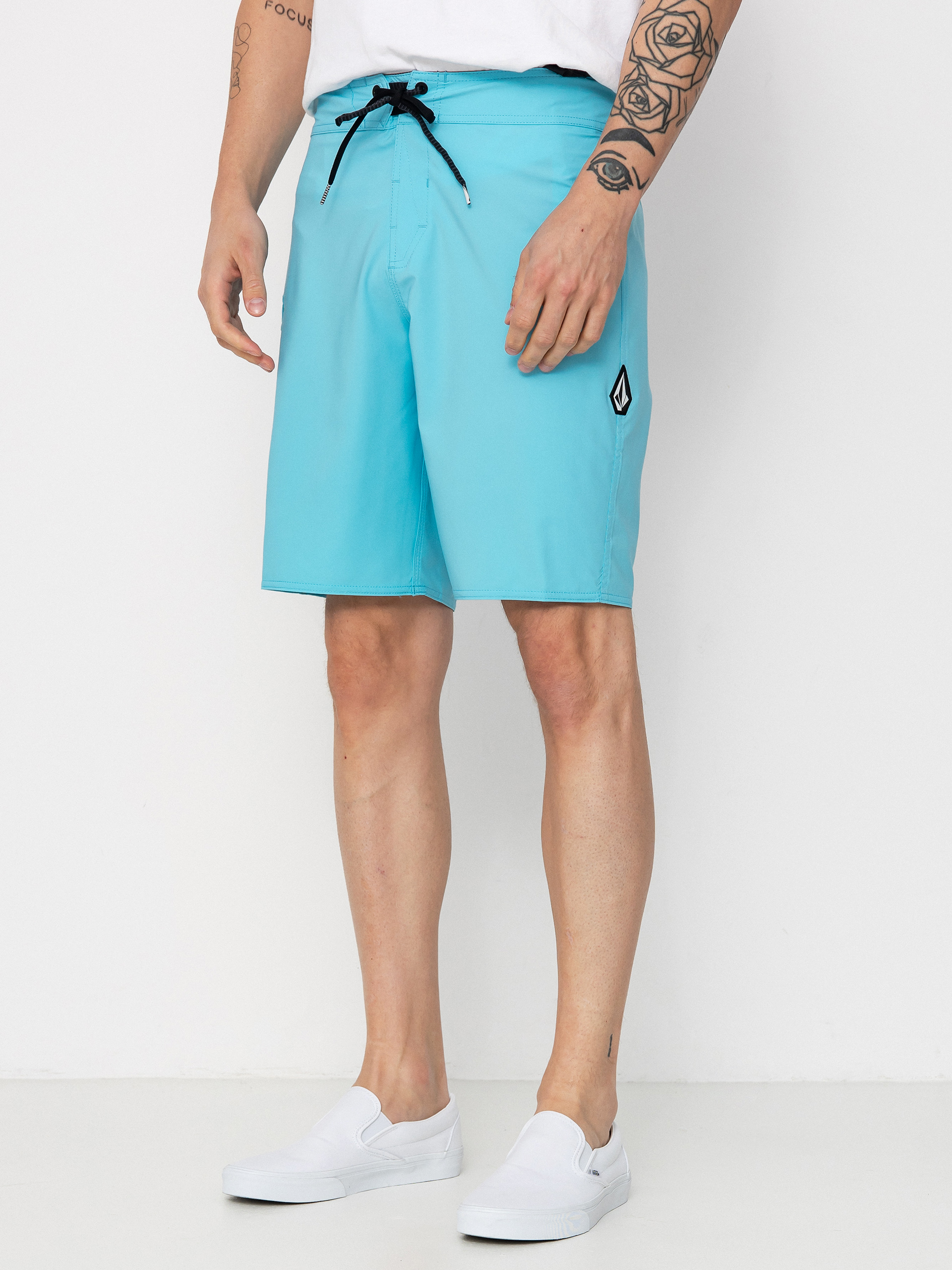 Плажни къси панталони Volcom Lido Solid Mod 20 (resin blue)