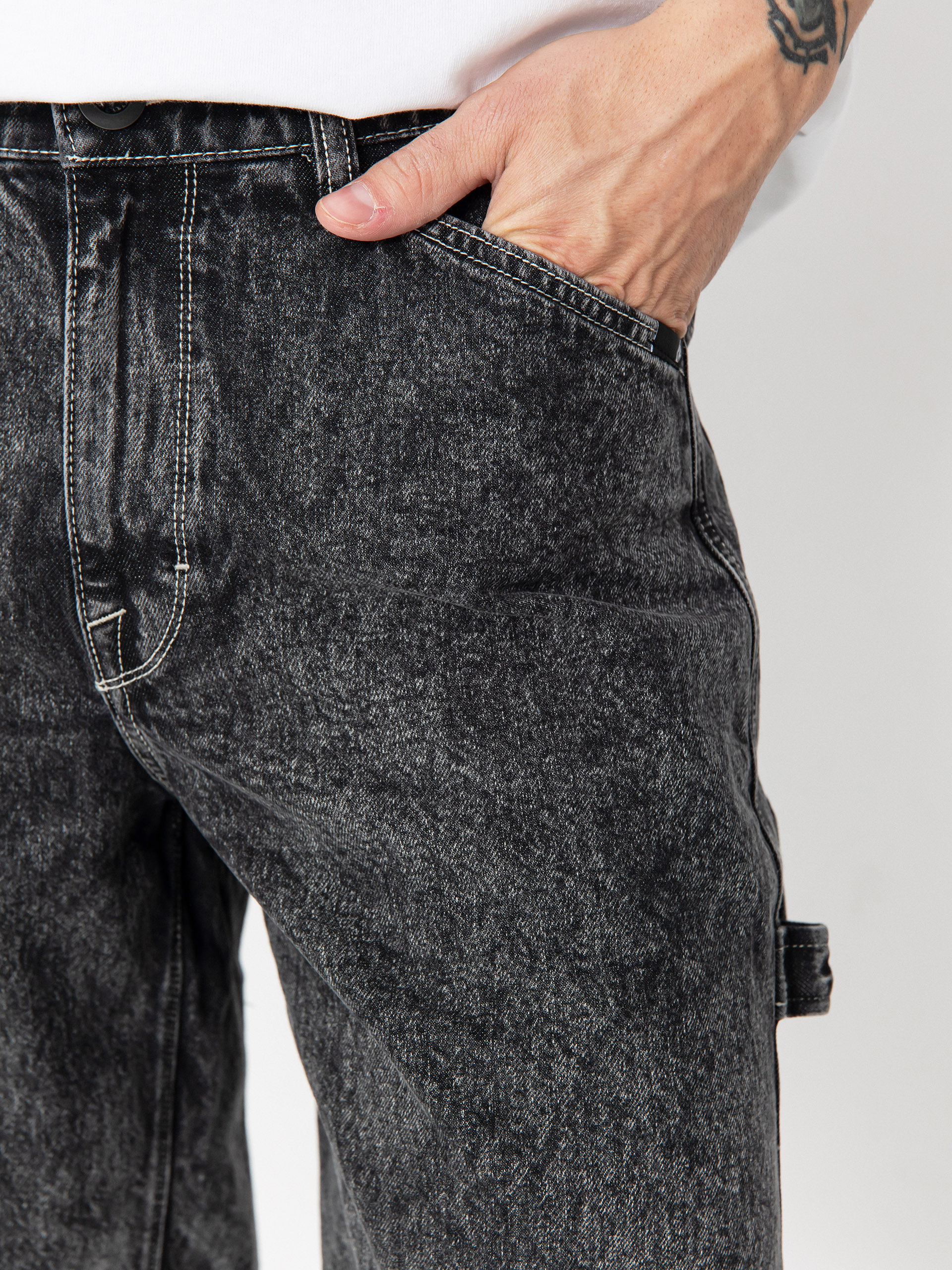 Къси панталони Volcom Labored Utility (light acid black)