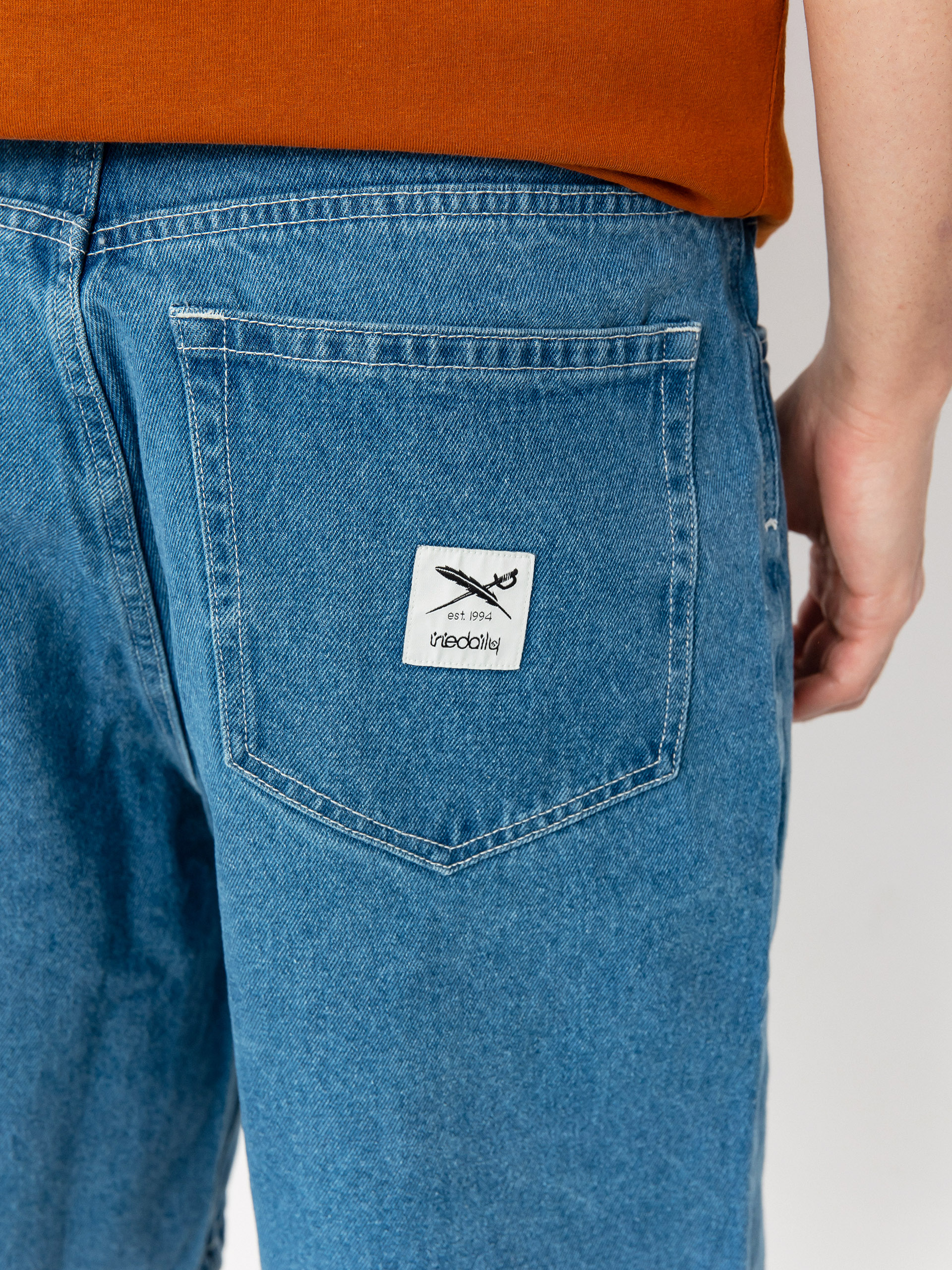 Къси панталони Iriedaily Nanolo (light blue d)