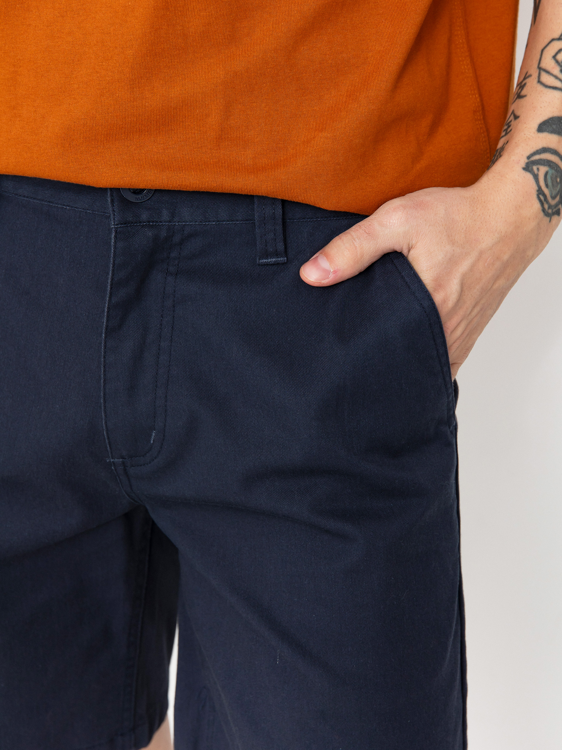 Къси панталони Brixton Choice Chino 19 (washed navy)