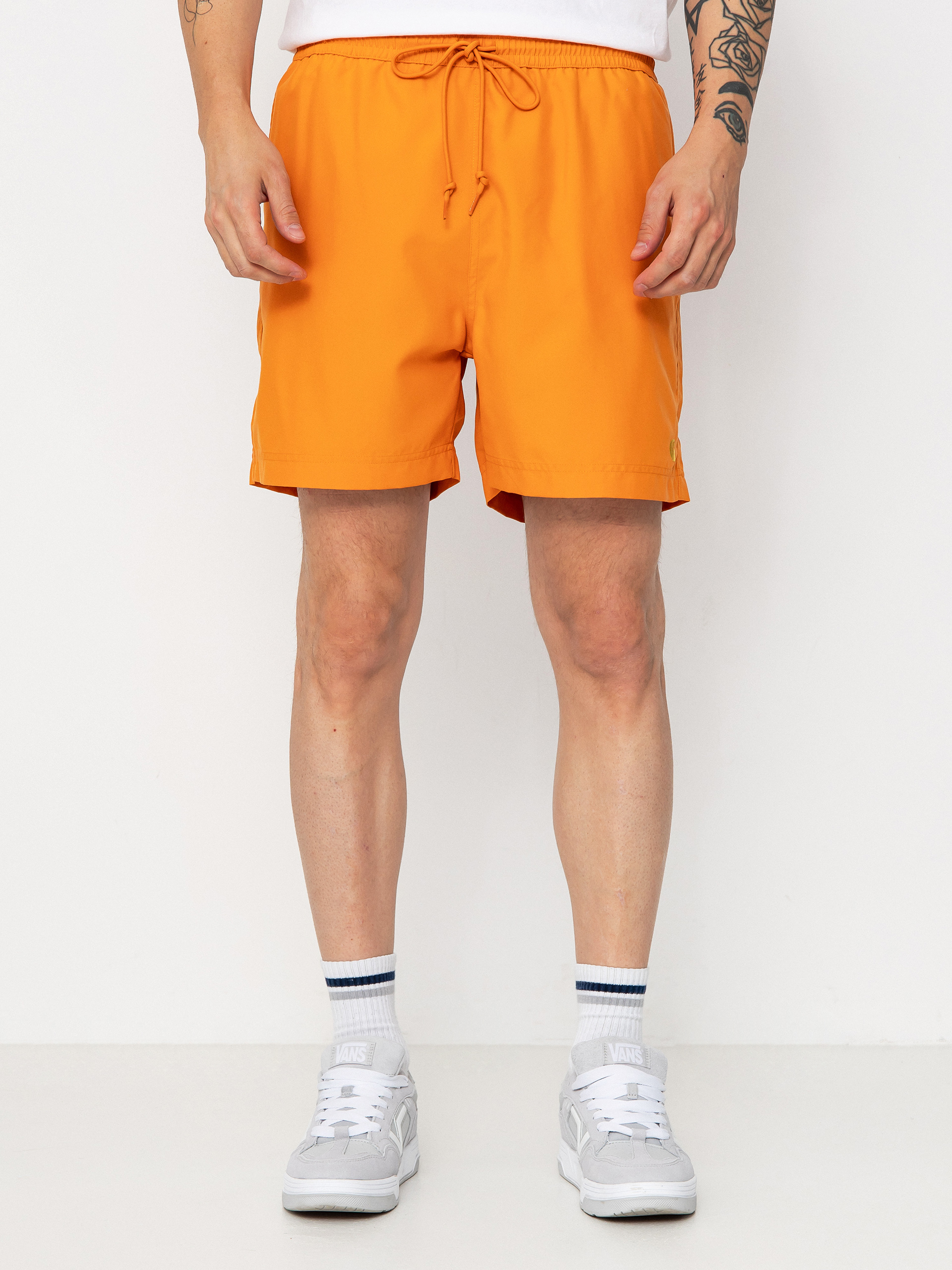 Къси панталони Carhartt WIP Chase Swim (pumpkin/gold)