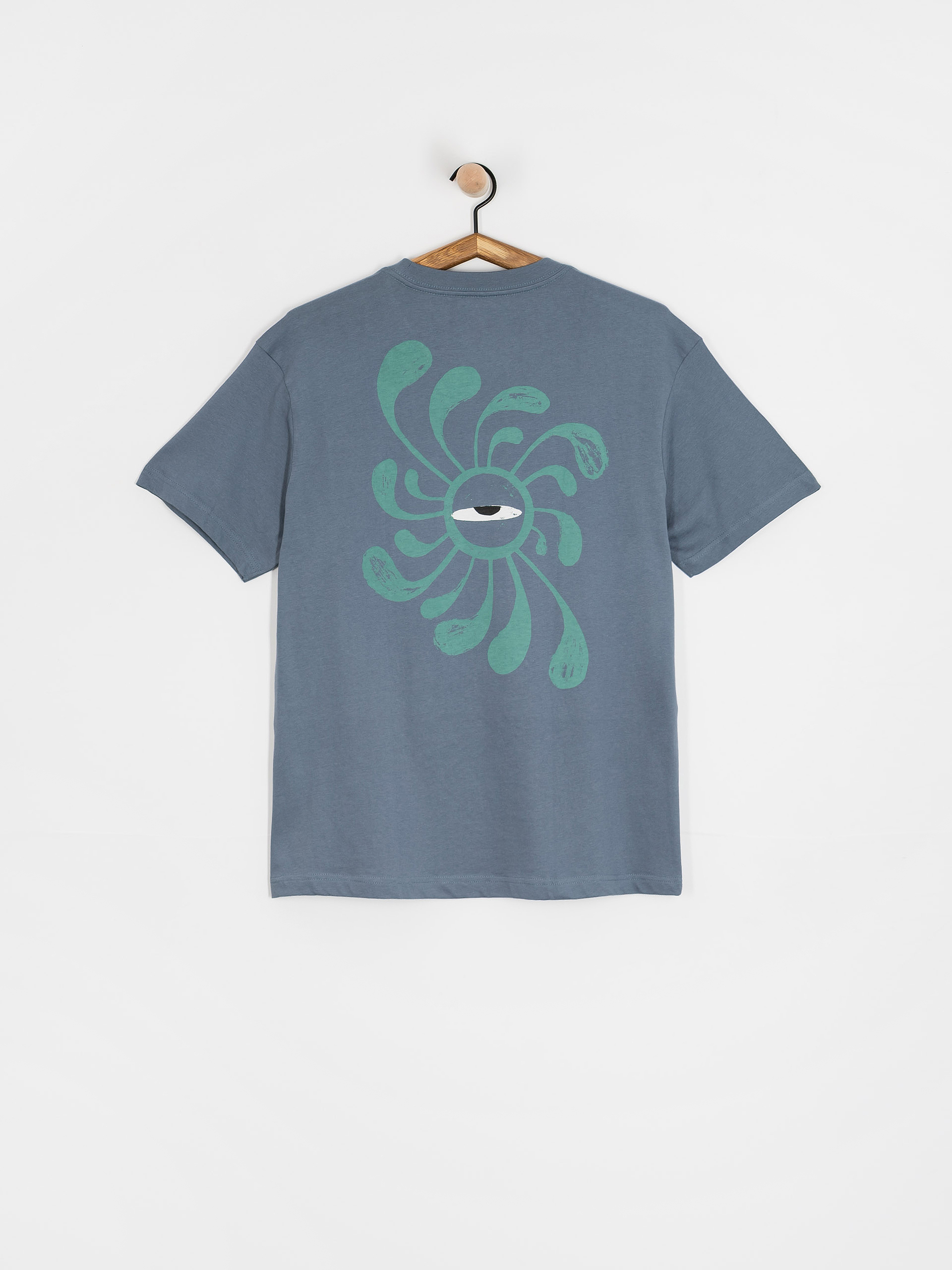 Тениска RVCA La Eye Swirl Pocket (vintage navy)