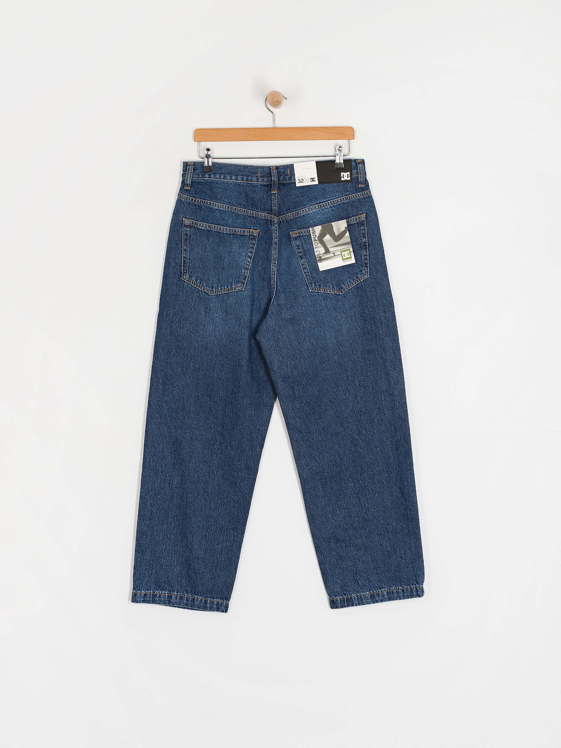 Панталони DC Worker Baggy Denim Rsi (stone indigo)