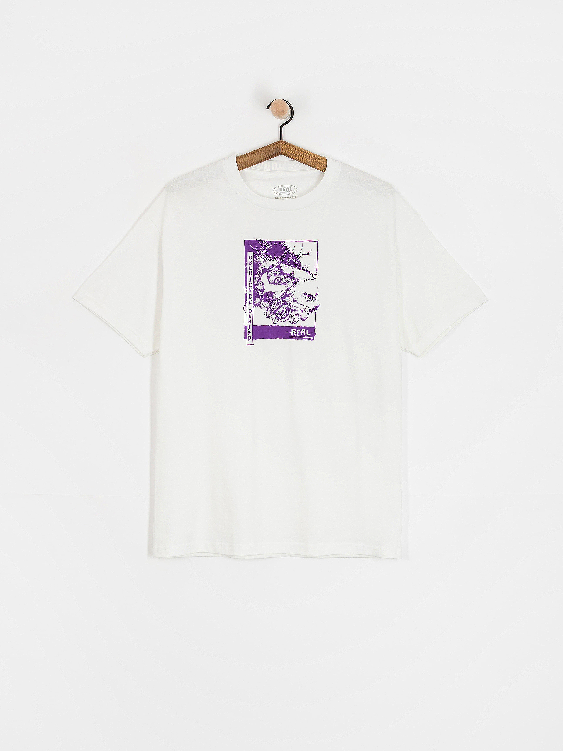 Тениска Real Obedience Denied Reup (white)