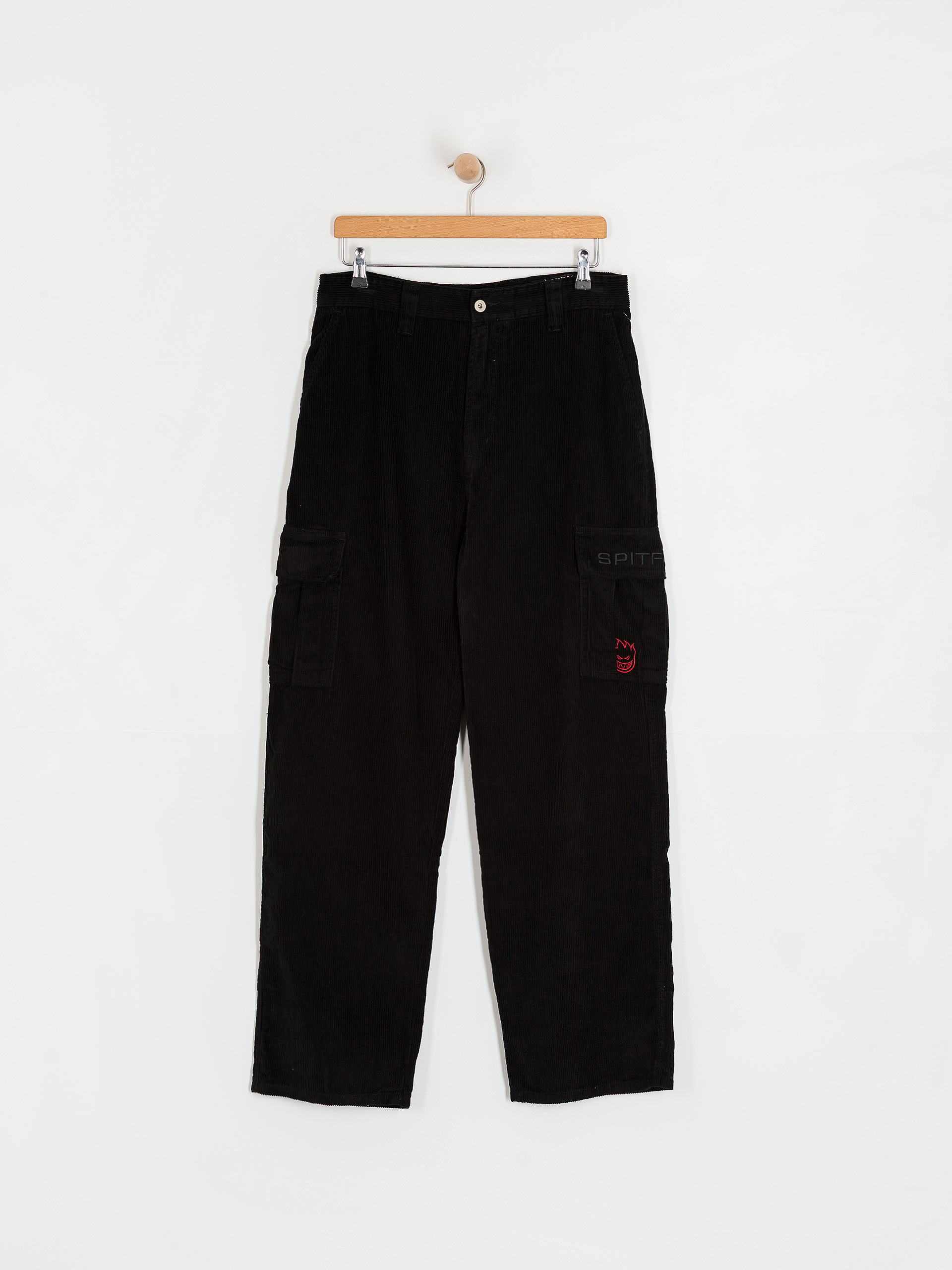Панталони Spitfire Classic 87 Corduroy Cargo (black)
