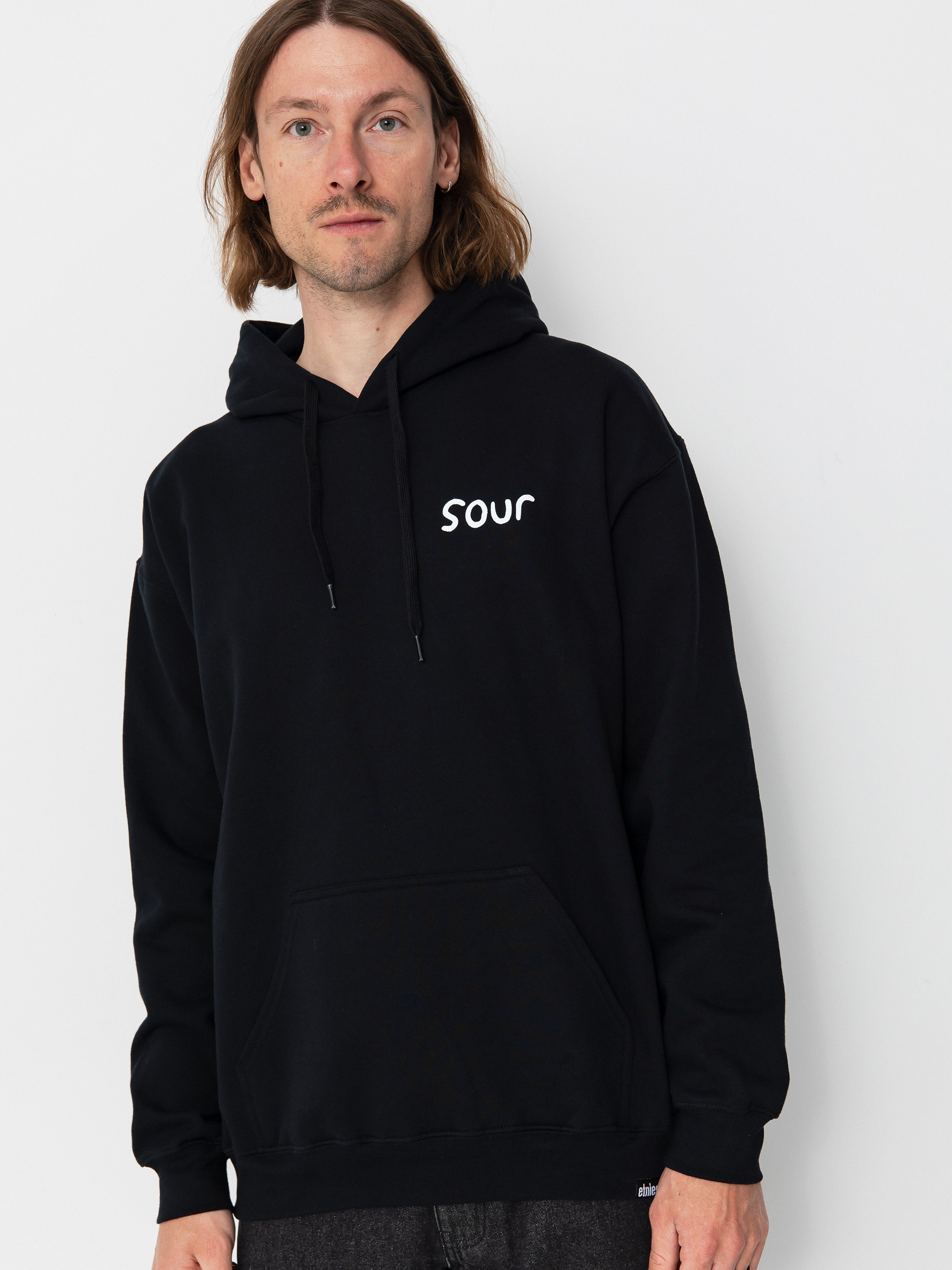 Суитшърт с качулка Etnies Sour Ko HD (black)