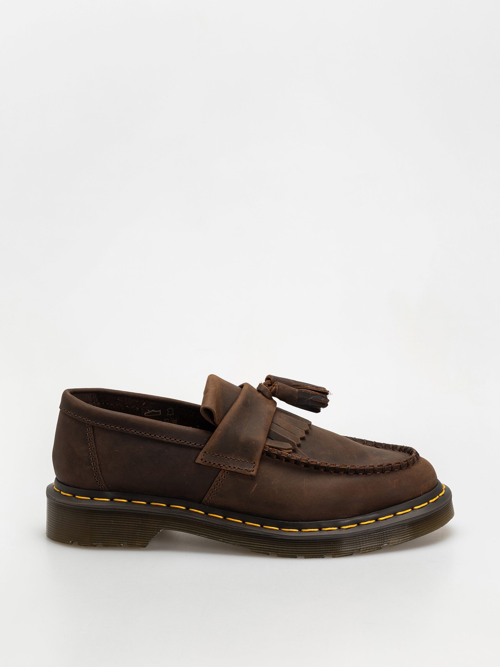 Обувки Dr. Martens Adrian Tassel Loafer (dark brown crazy horse)
