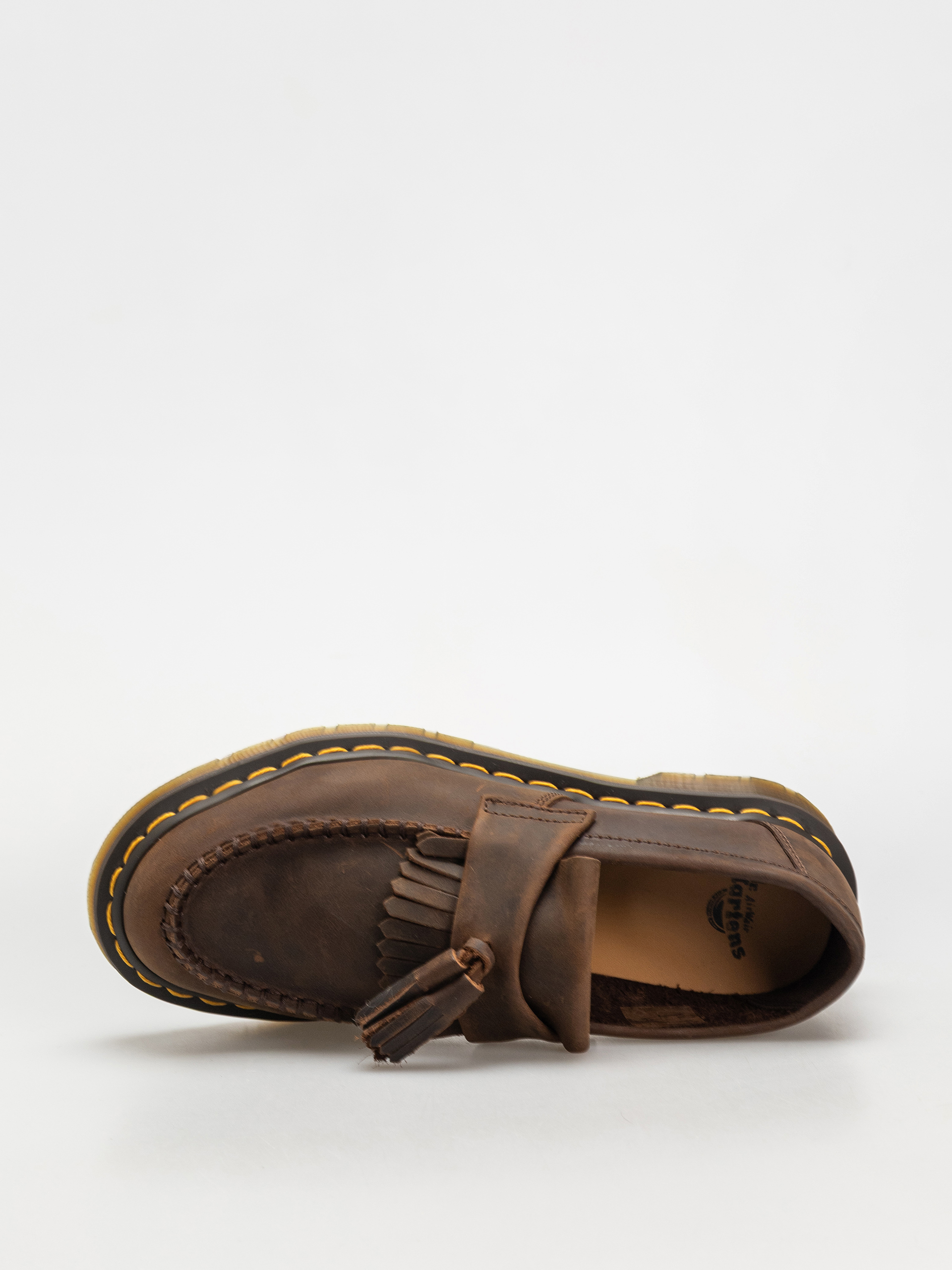 Обувки Dr. Martens Adrian Tassel Loafer (dark brown crazy horse)