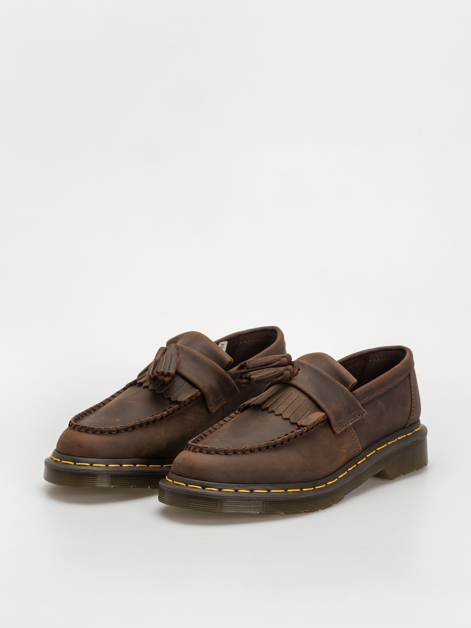 Обувки Dr. Martens Adrian Tassel Loafer (dark brown crazy horse)