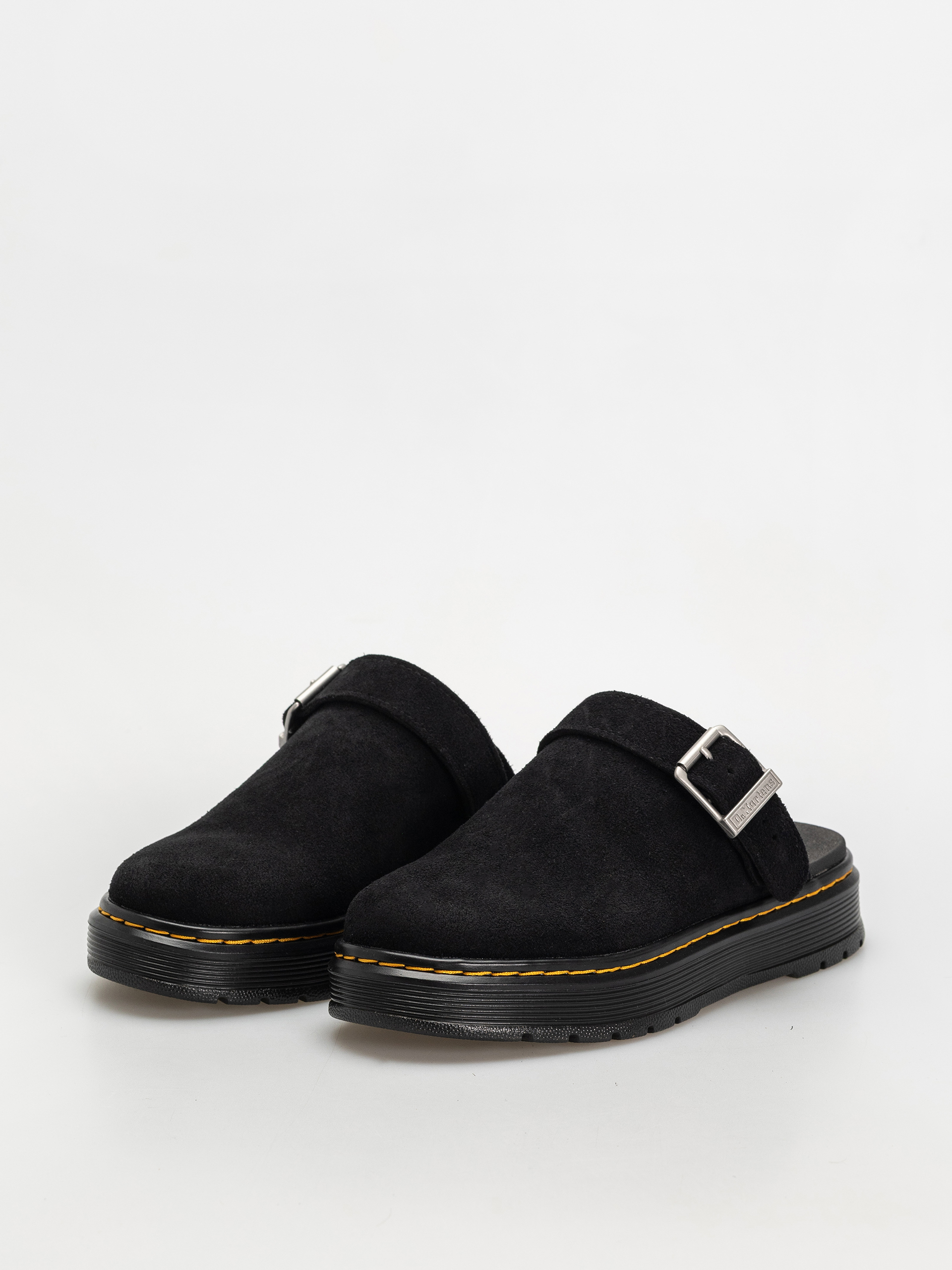 Обувки Dr. Martens Brookline Mule (black bronx suede)