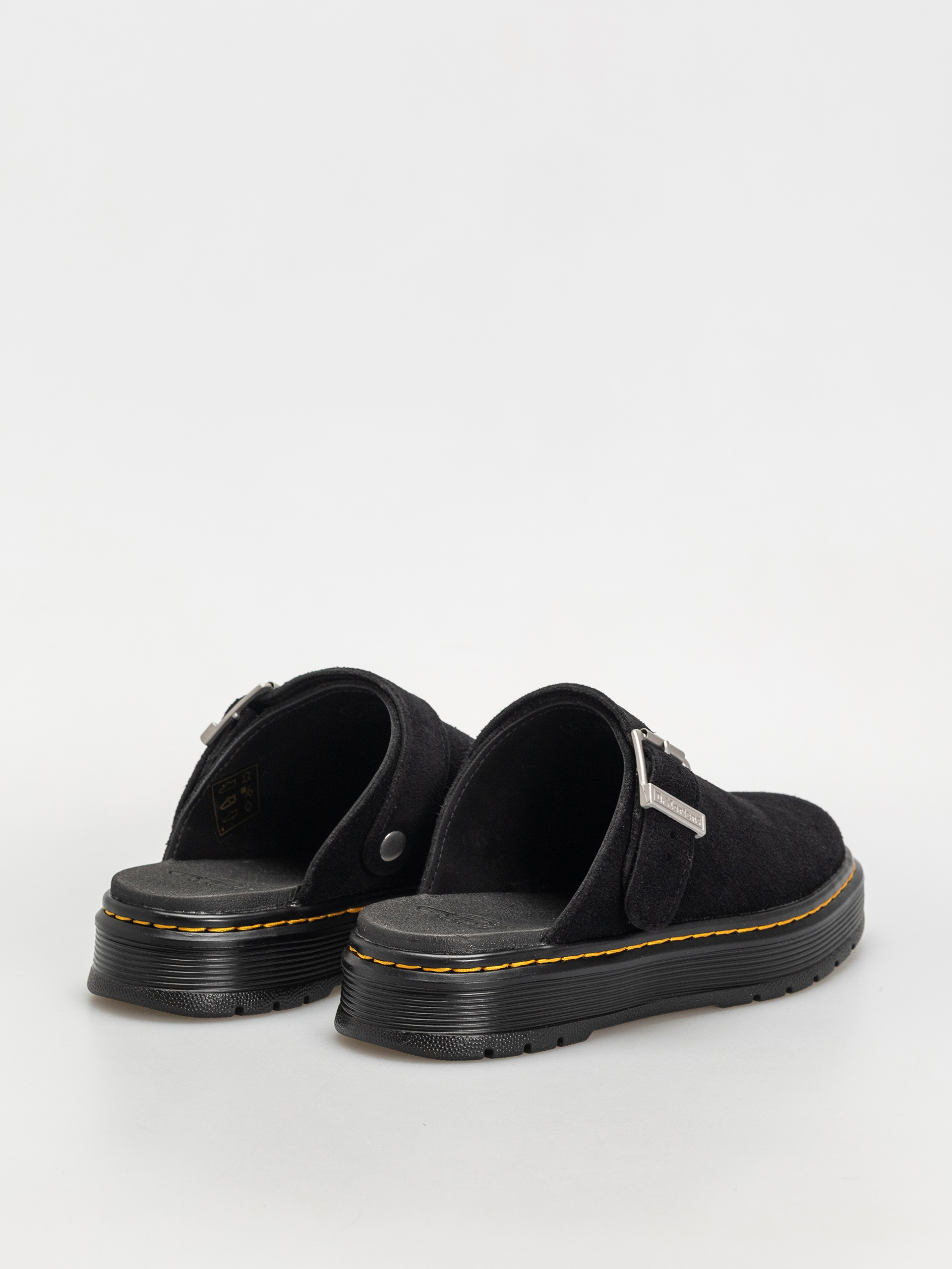 Обувки Dr. Martens Brookline Mule (black bronx suede)