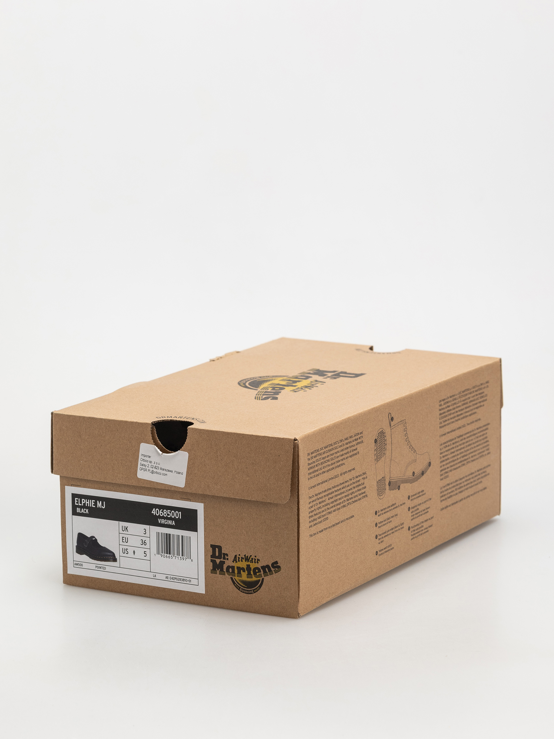 Обувки Dr. Martens Elphie Mary Jane Wmn (black virginia)