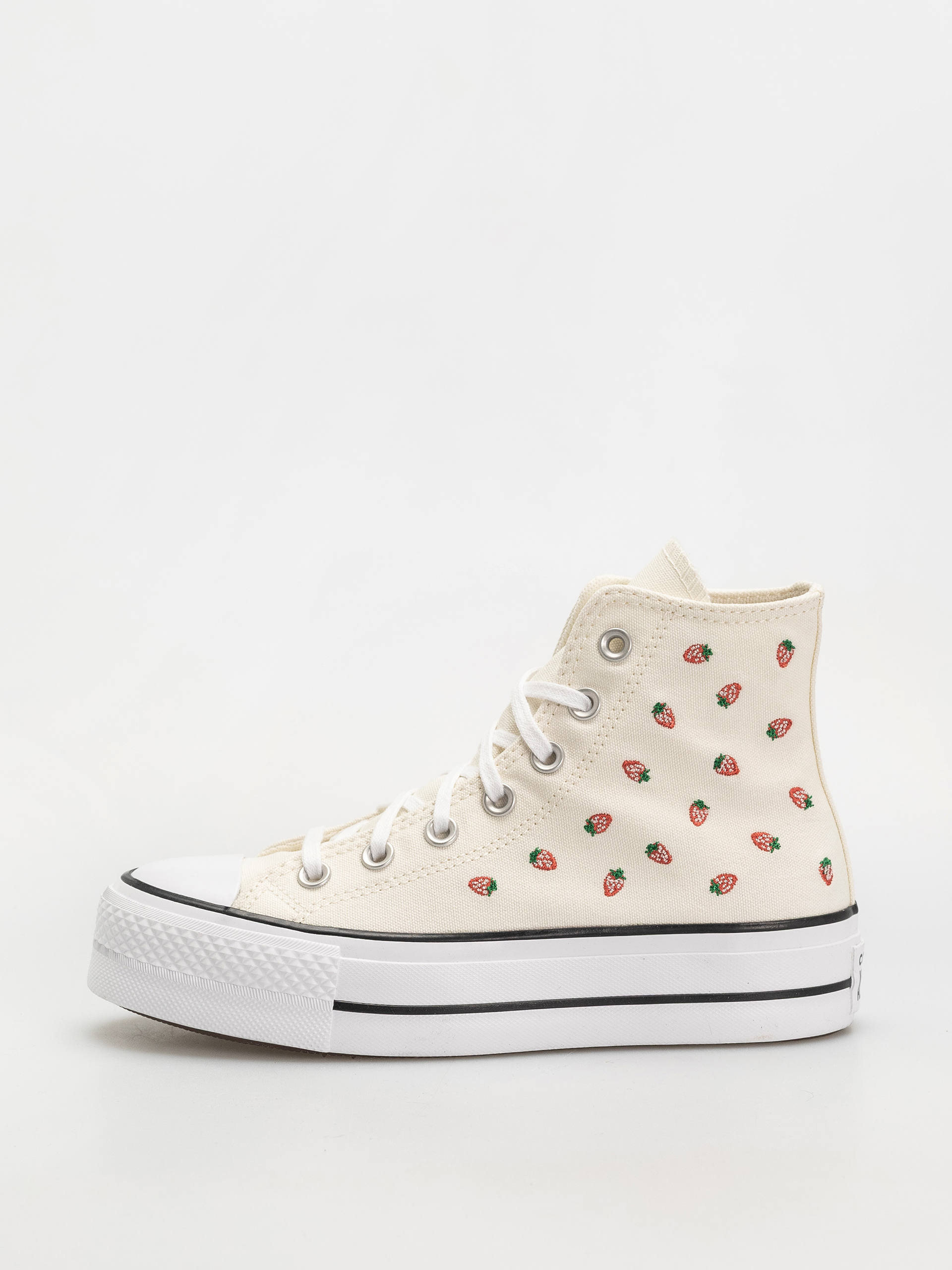 Кецове Converse Chuck Taylor All Star Lift Hi Wmn (egret/soft red/white)