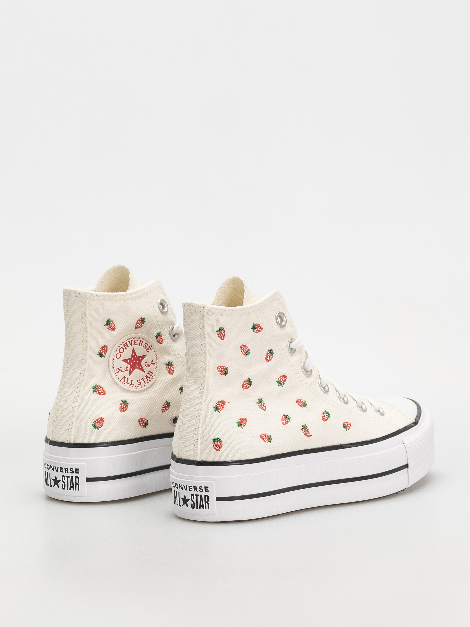 Кецове Converse Chuck Taylor All Star Lift Hi Wmn (egret/soft red/white)