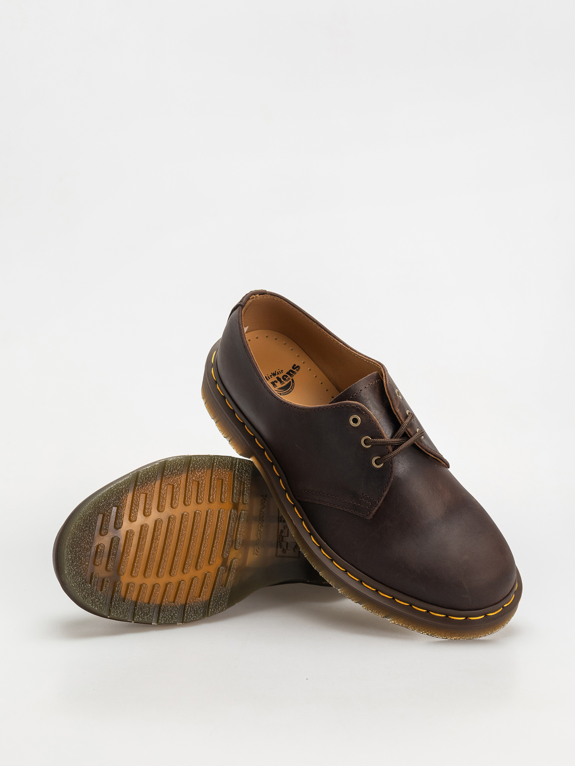 Обувки Dr. Martens 1461 (dark brown crazy horse)