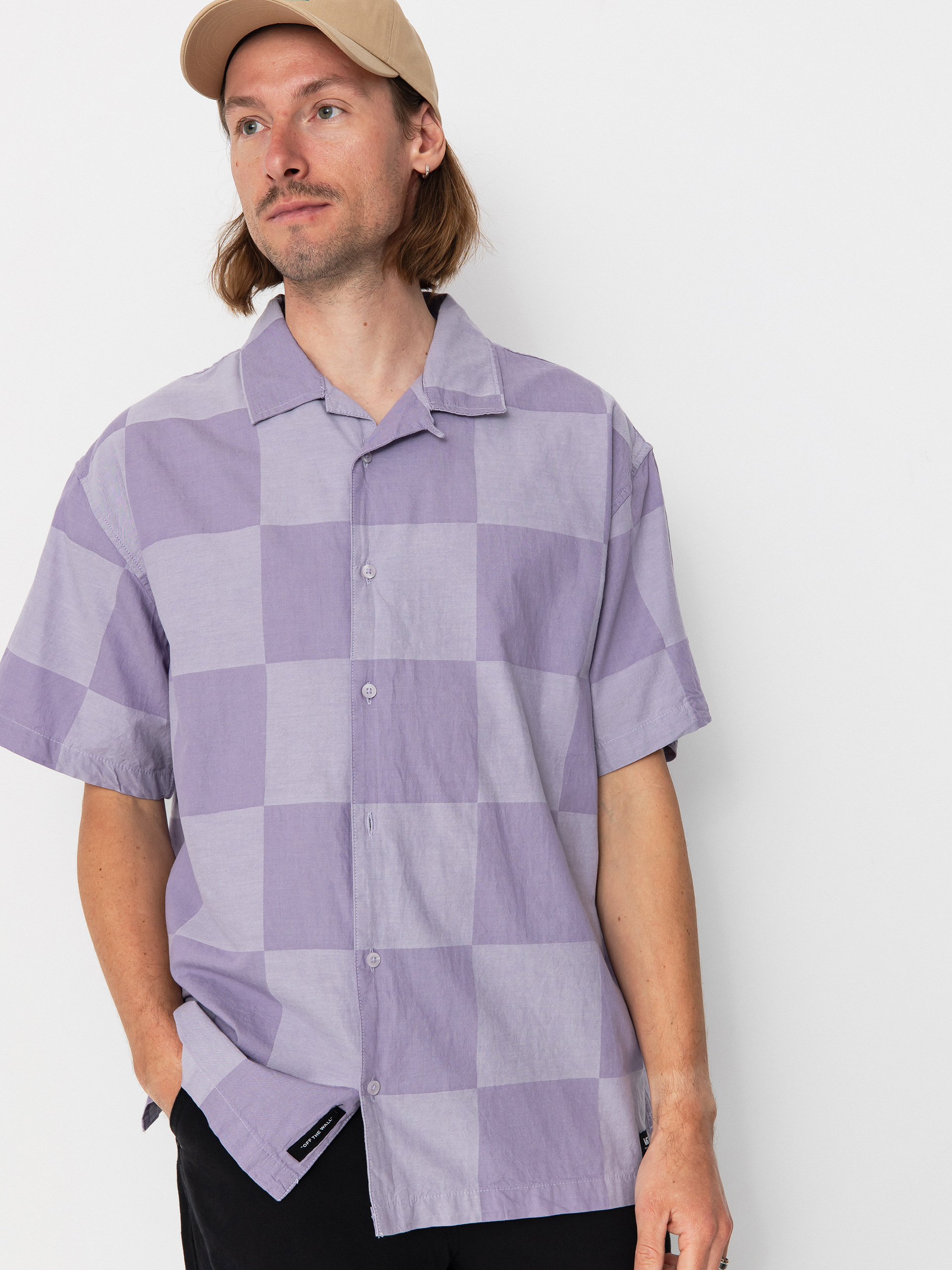 Риза Vans Kessler Checkerboard (purple haze/eveninghaze)