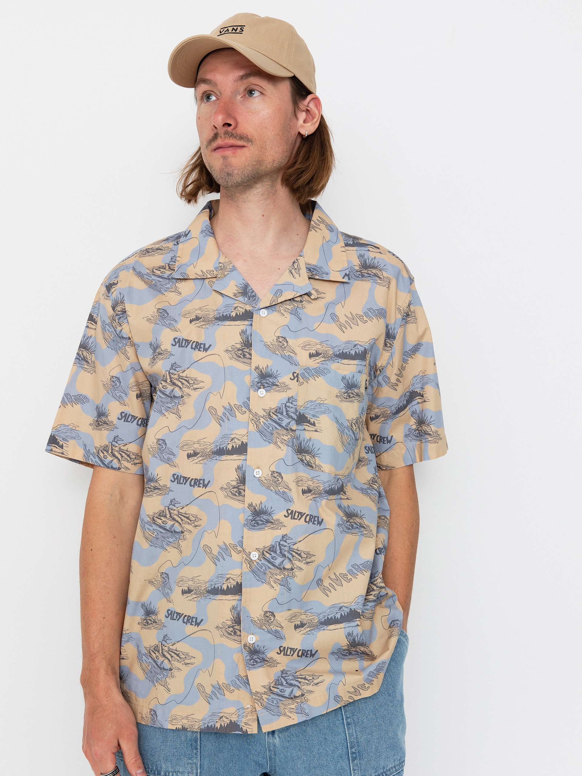 Риза Salty Crew River Rats Fill (river rat print)