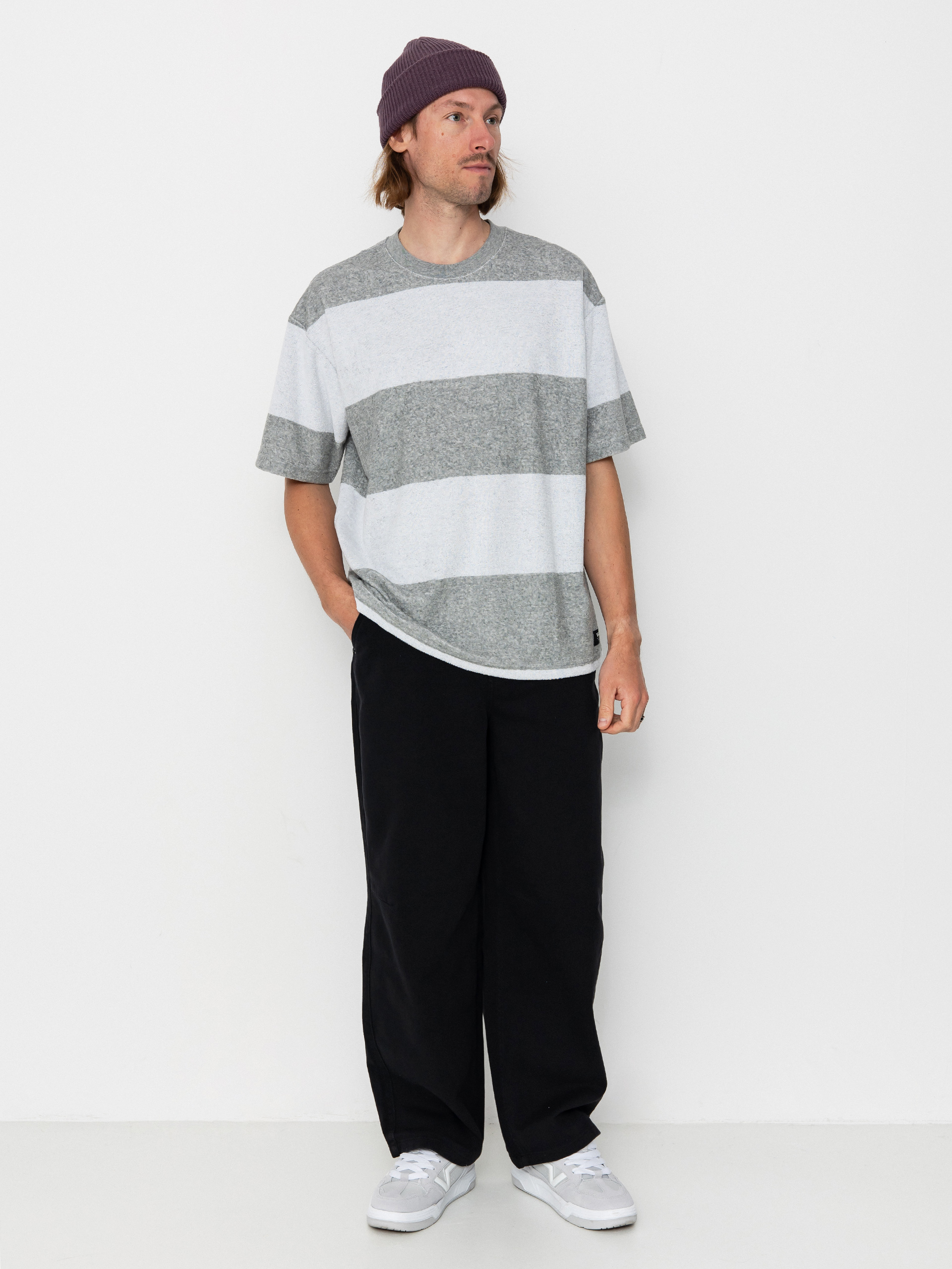 Тениска Vans Bergman Stripe (cement heather)