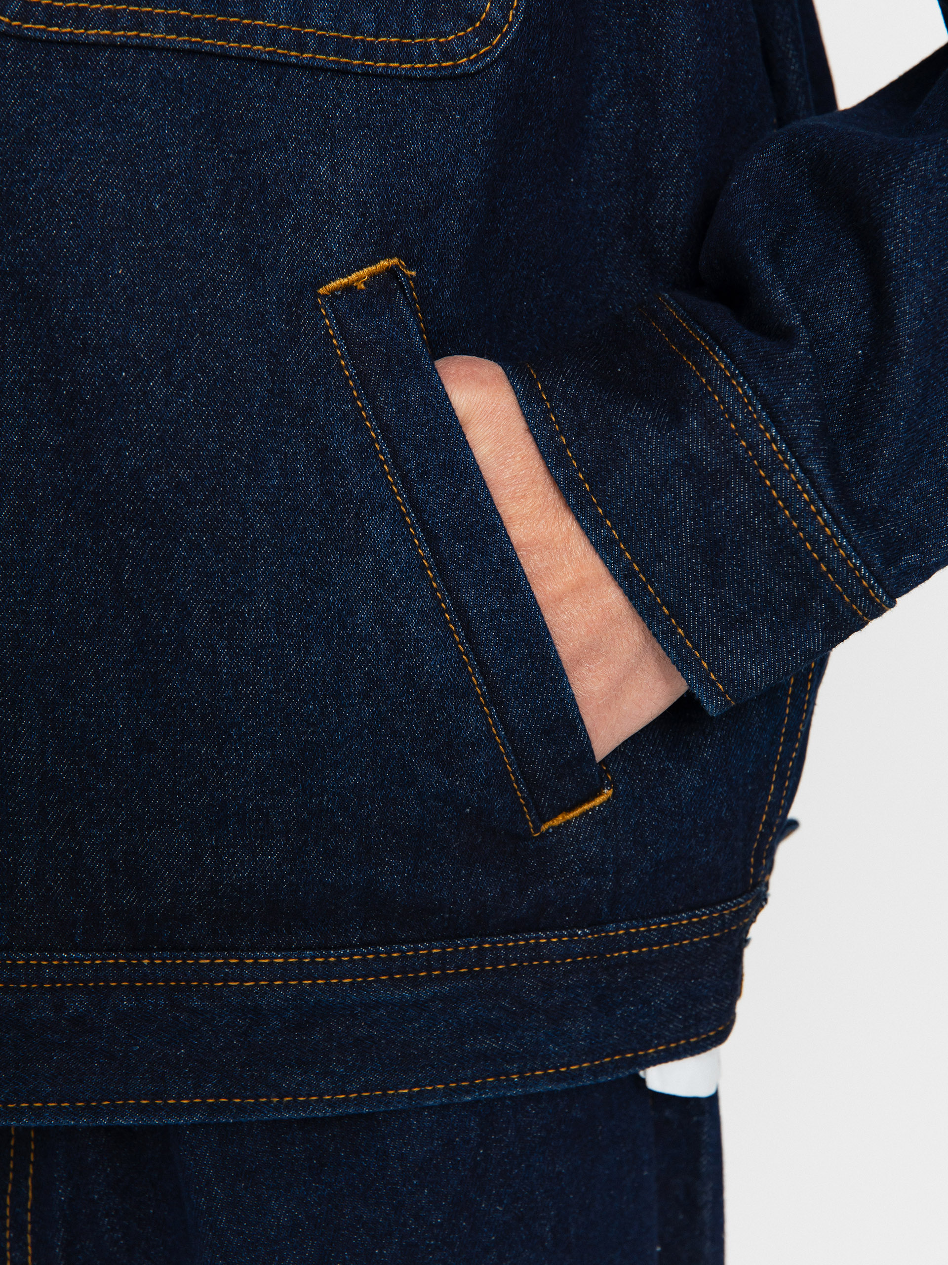 Яке OBEY Opena Jacket (rinse indigo)