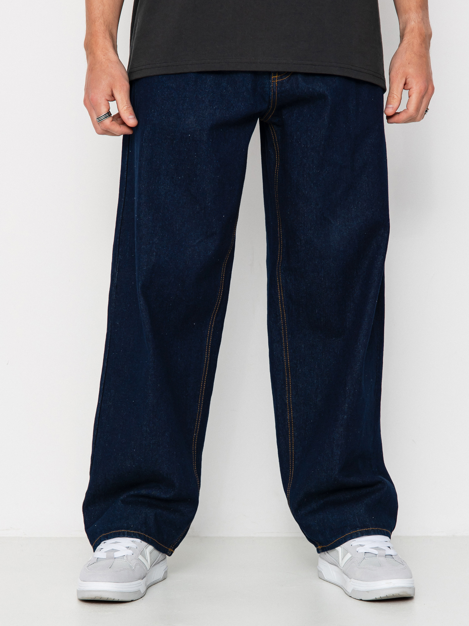 Панталони OBEY Bigwig Baggy Denim (rinse indigo)