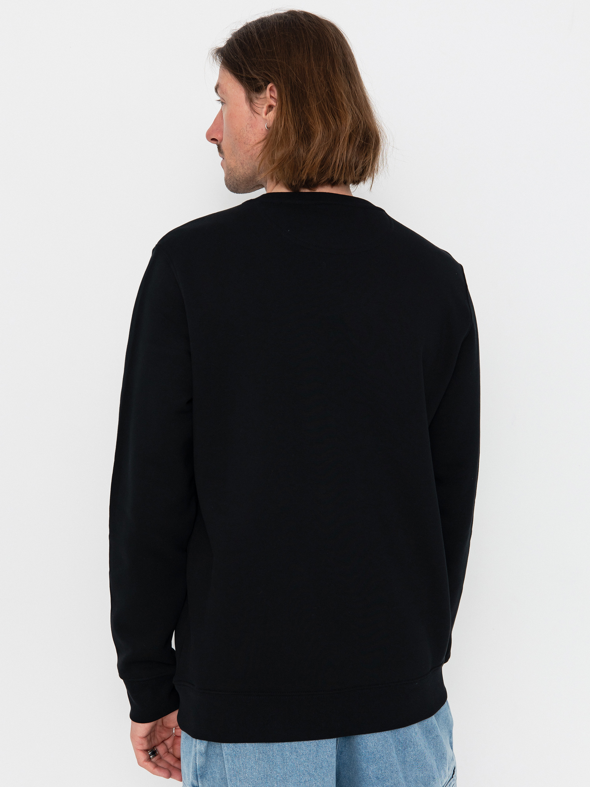 Суитшърт Poetic Collective Burning Skull (black)