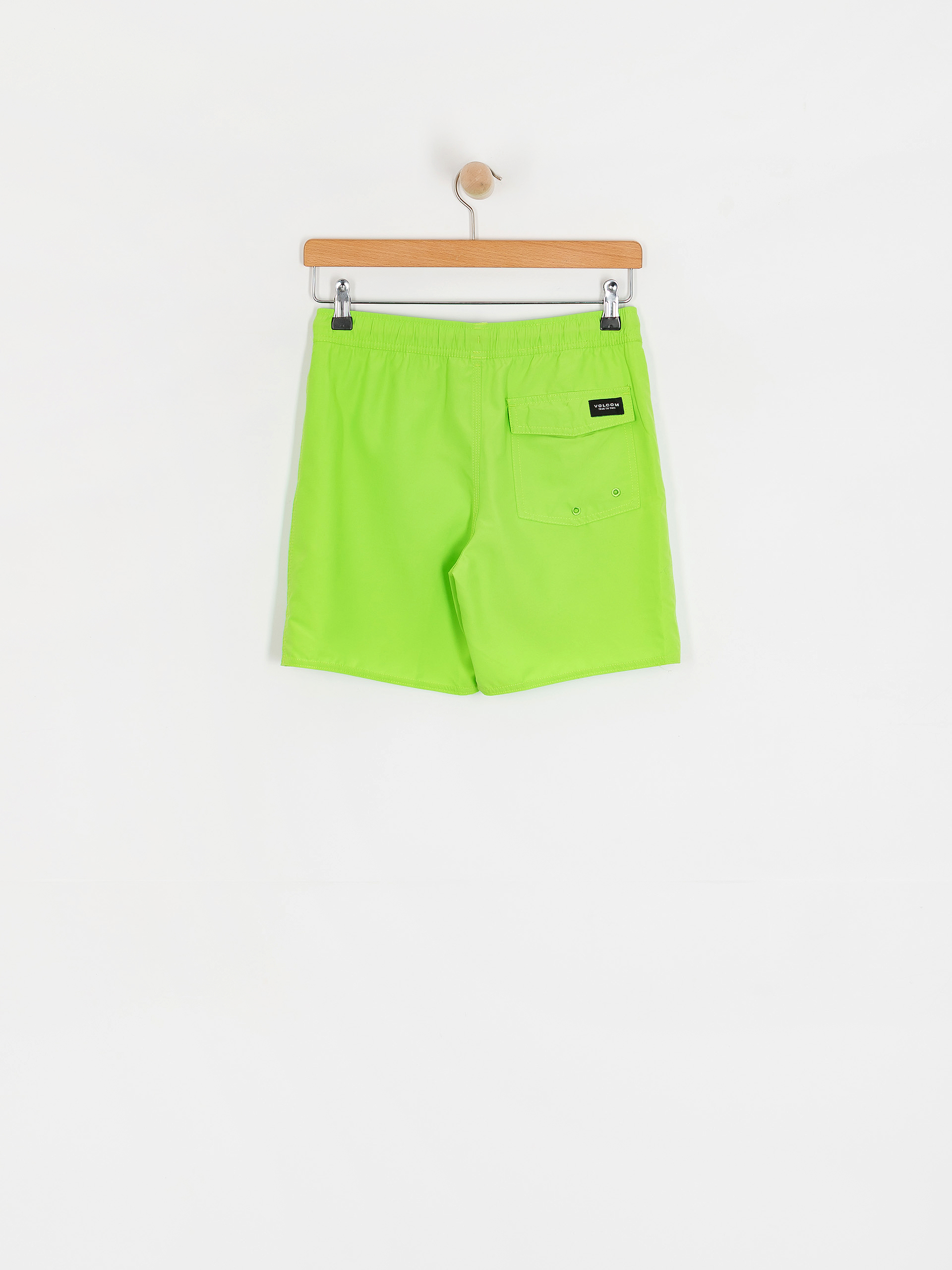 Къси панталони Volcom Lido Solid JR (electric green)