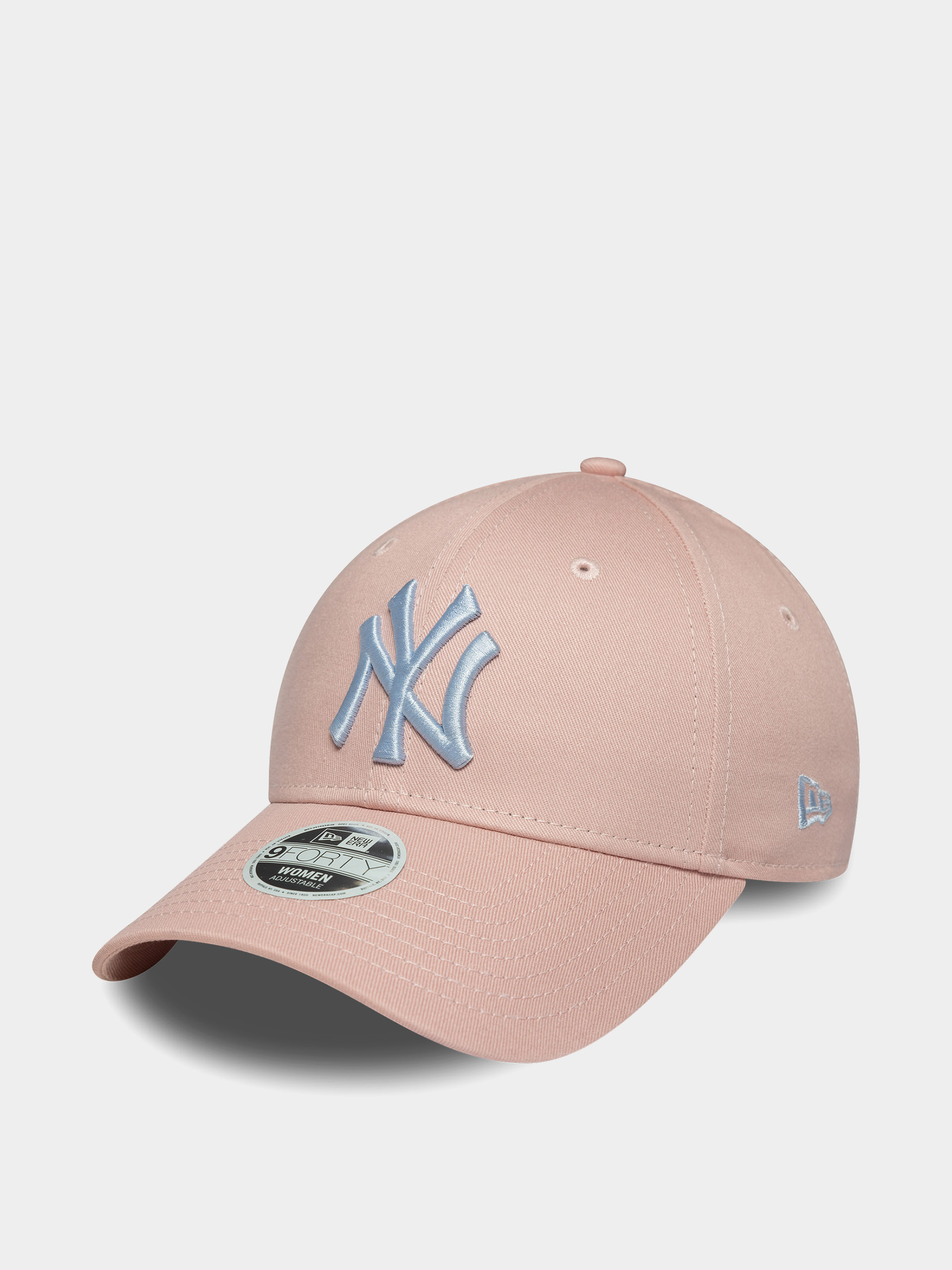u0428u0430u043fu043au0430 u0441 u043au043eu0437u0438u0440u043au0430 New Era League Essential 9Forty New York Yankees Wmn (pink)