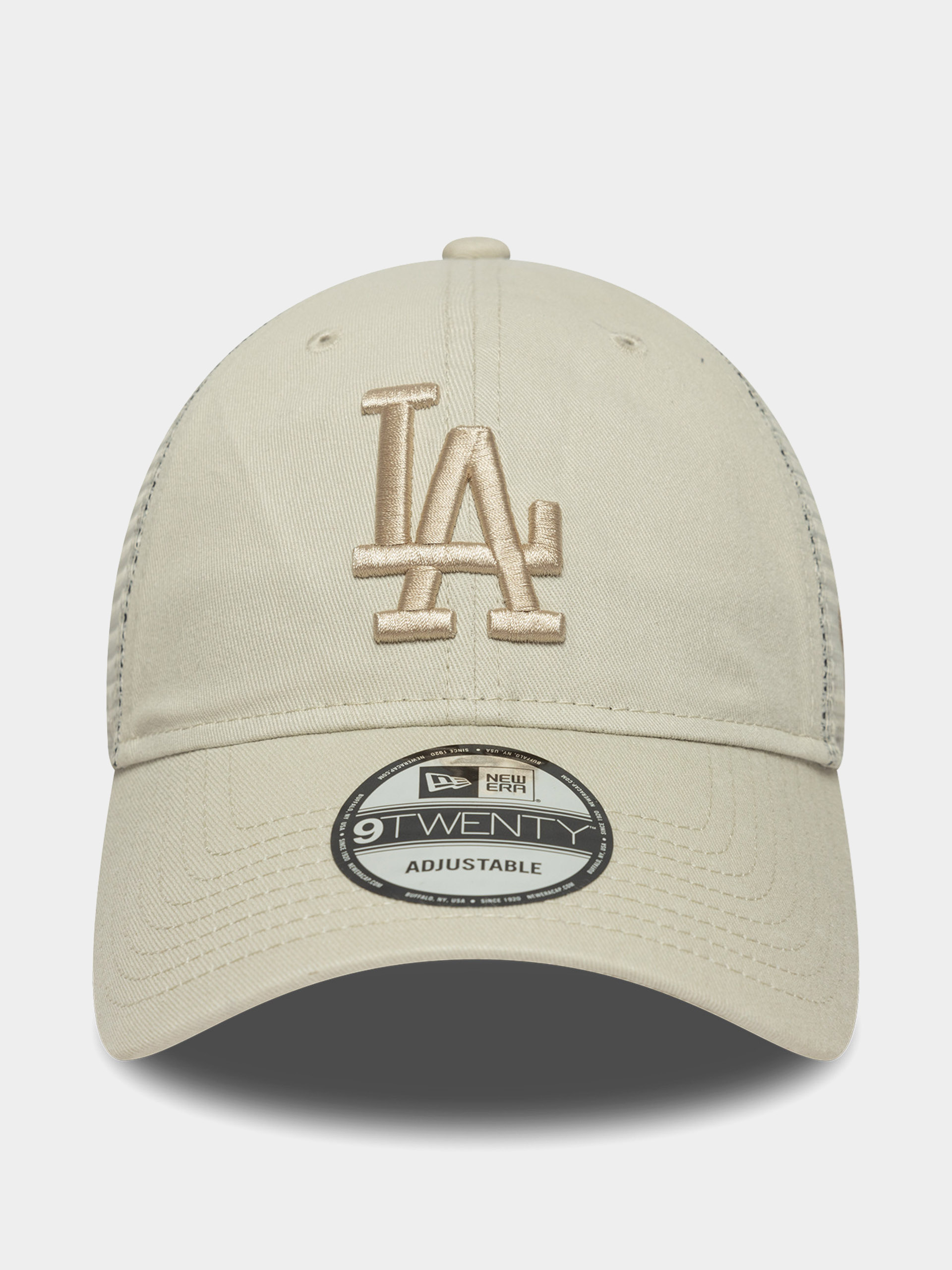 Шапка с козирка New Era Washed 9Twenty Trucker Los Angeles Dodgers (stone)