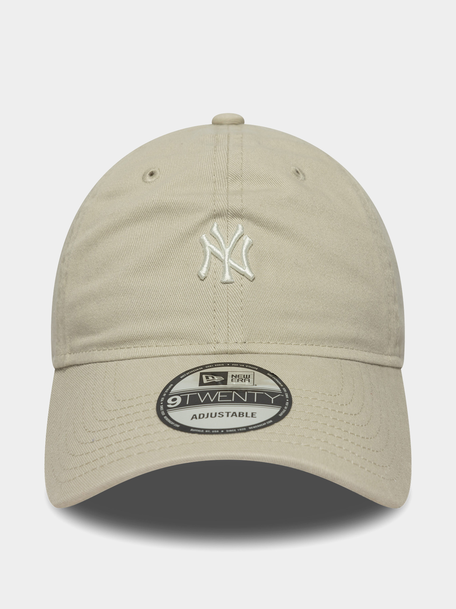 Шапка с козирка New Era Mini Logo Washed 9Twenty New York Yankees (stone)