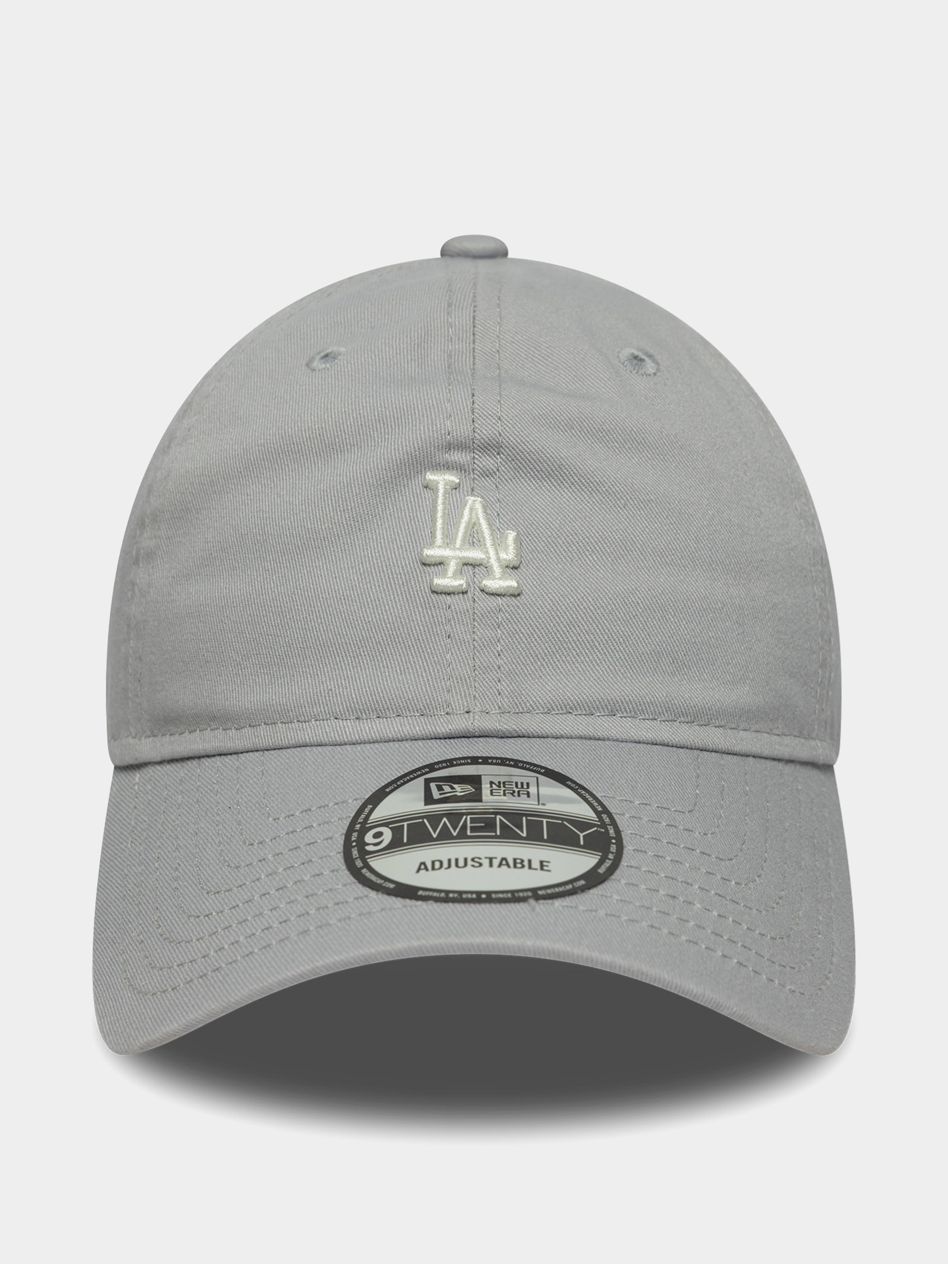 Шапка с козирка New Era Mini Logo Washed 9Twenty Los Angeles Dodgers (gray)
