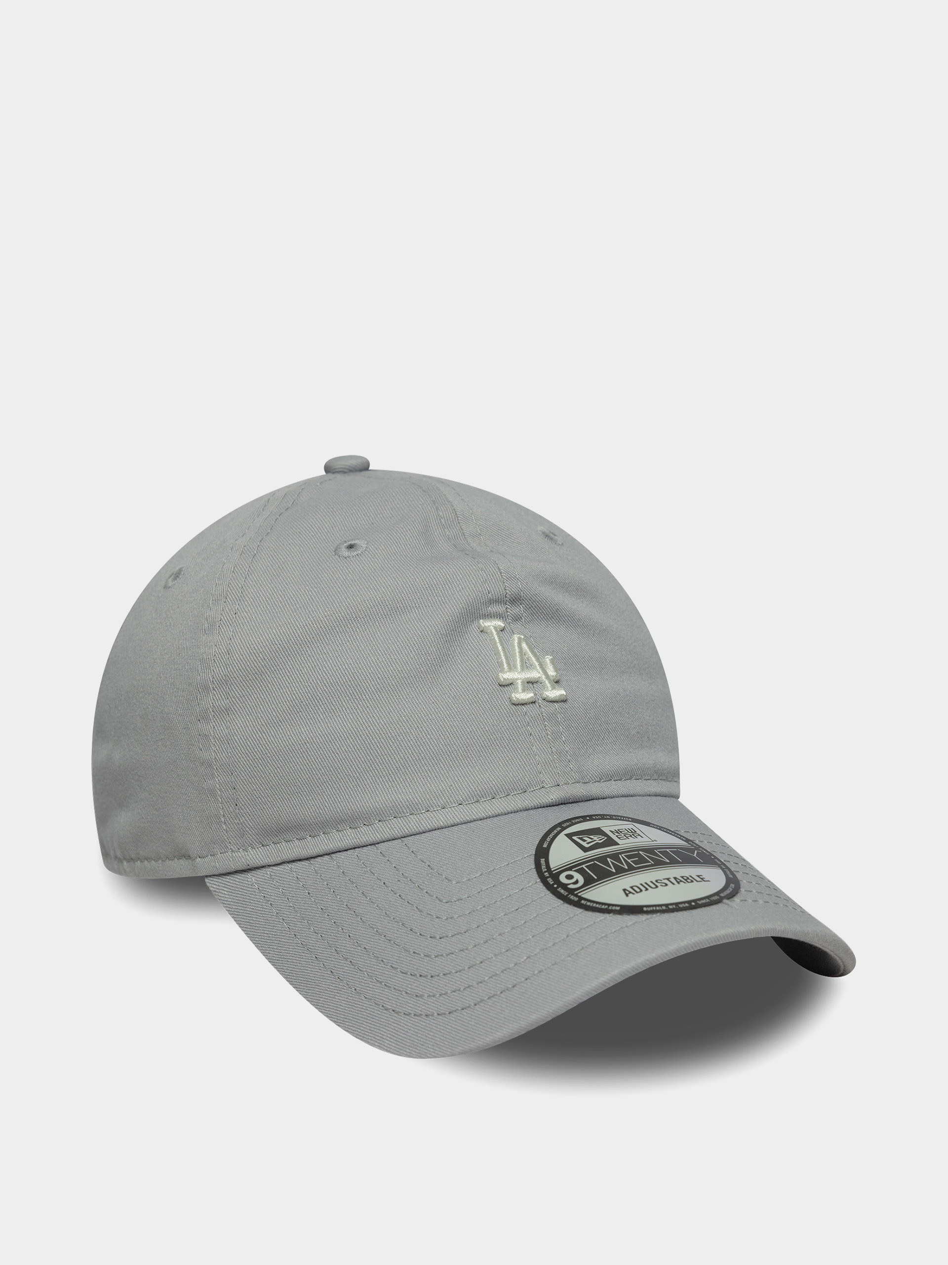 Шапка с козирка New Era Mini Logo Washed 9Twenty Los Angeles Dodgers (gray)