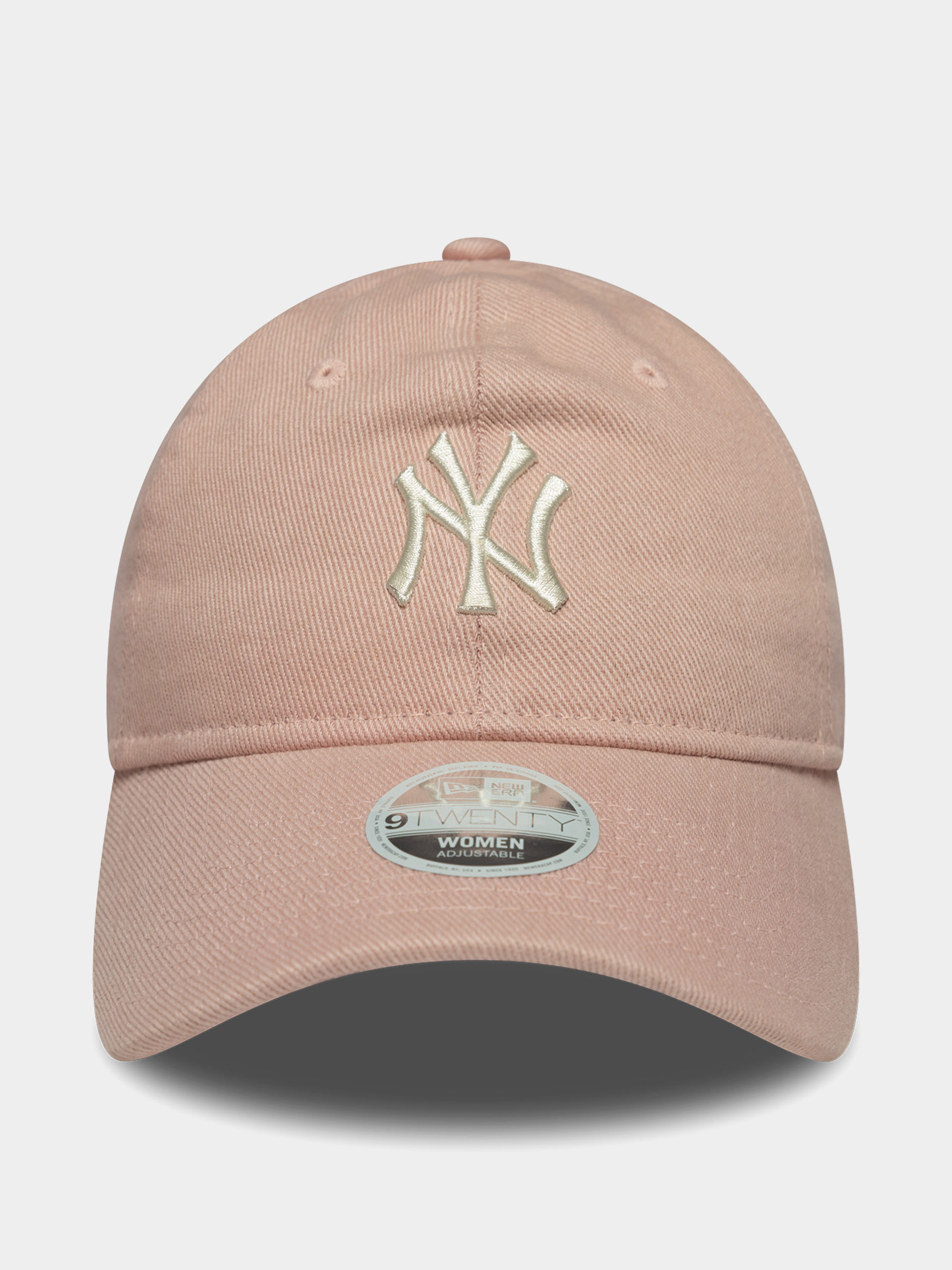 Шапка с козирка New Era Dye Denim 9Twenty New York Yankees Wmn (pink rose)
