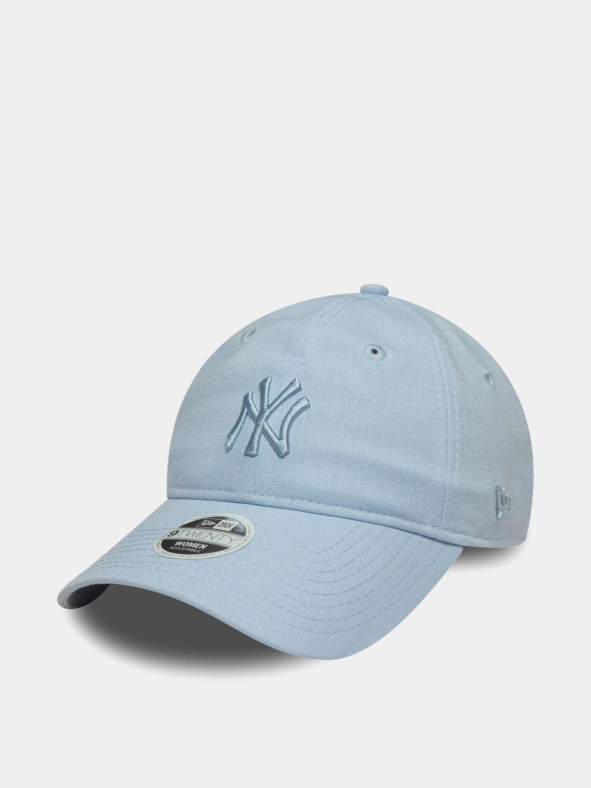 u0428u0430u043fu043au0430 u0441 u043au043eu0437u0438u0440u043au0430 New Era Linen 9Twenty New York Yankees Wmn (blue)