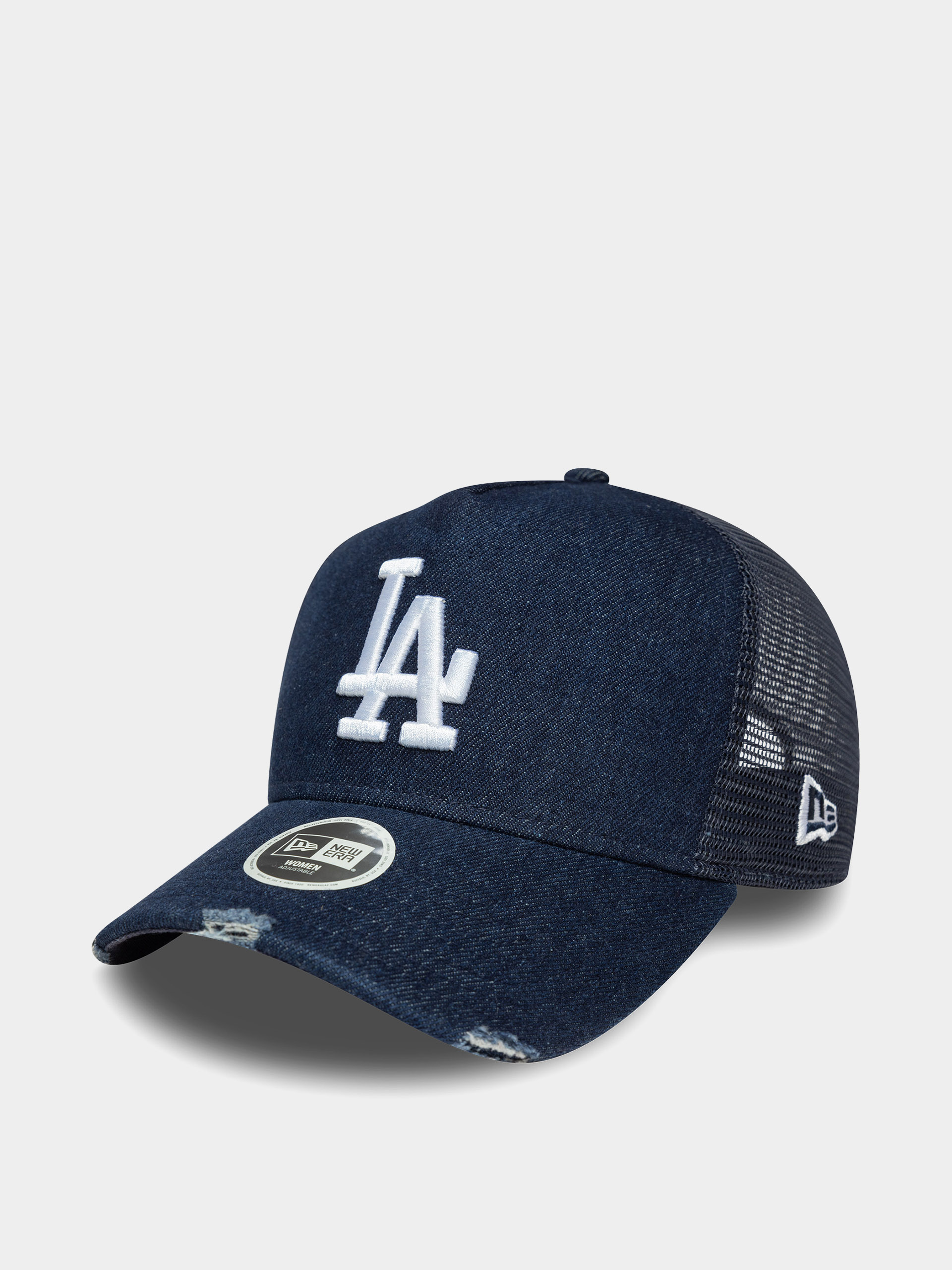 Шапка с козирка New Era Denim Trucker Los Angeles Dodgers Wmn (navy)