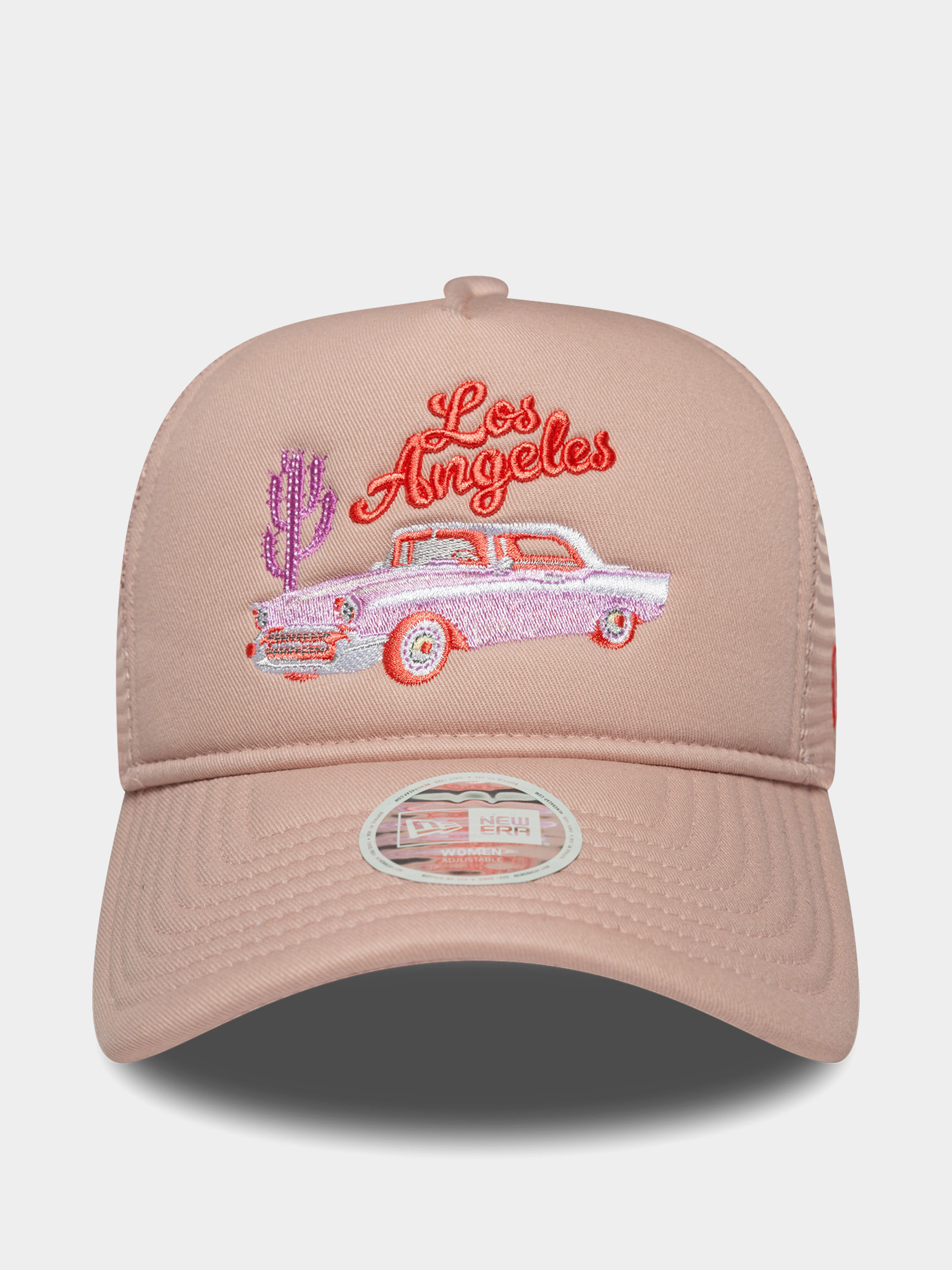 Шапка с козирка New Era Western Trucker Wmn (pink rose)