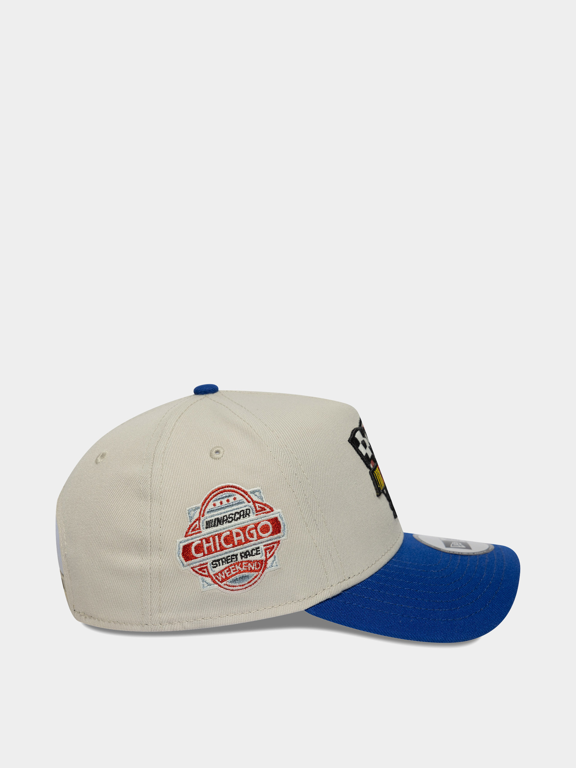 Шапка с козирка New Era Nascar Flag 9Forty Eframe (blue/chalk)