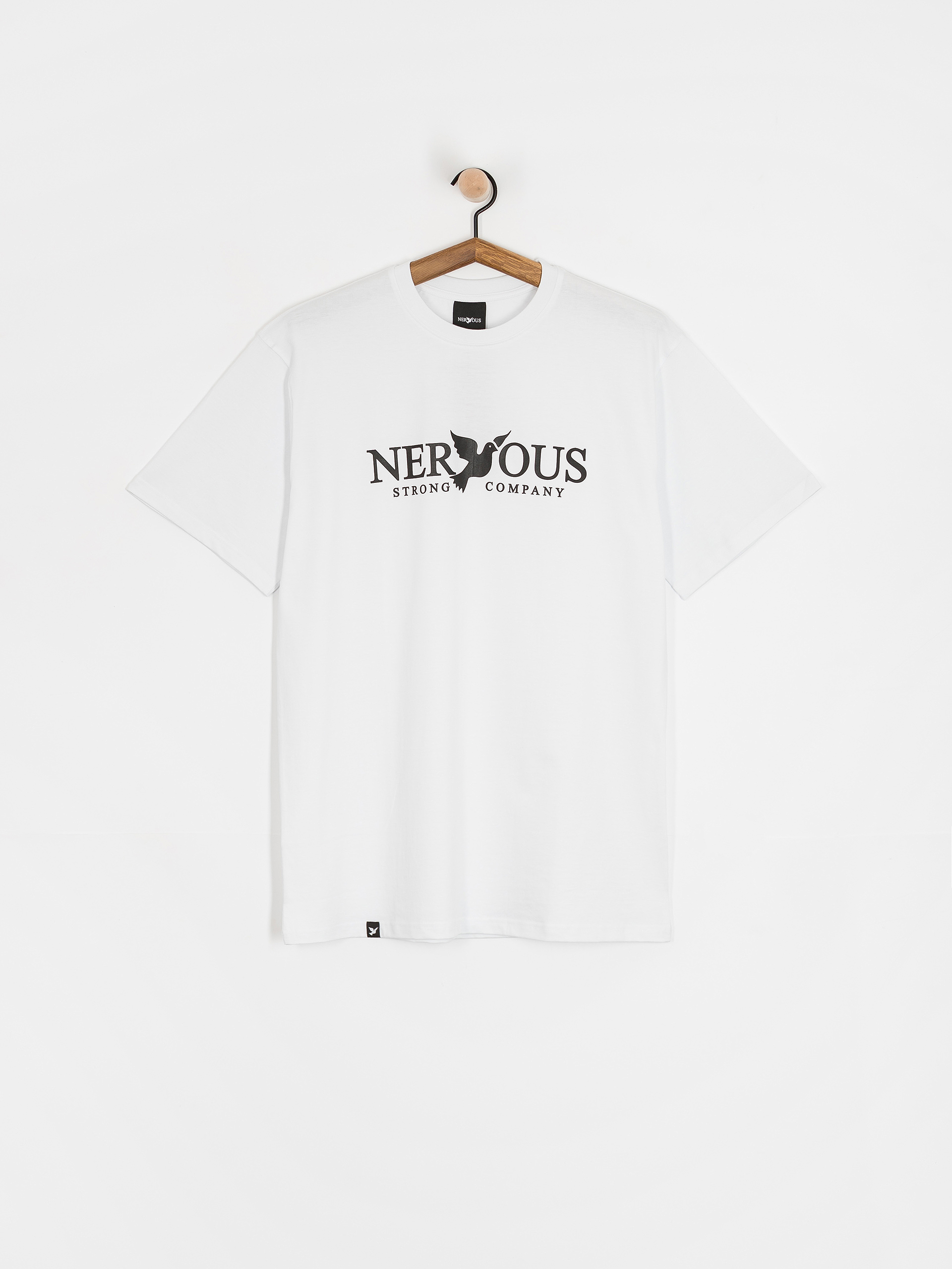 Тениска Nervous Classic (white)