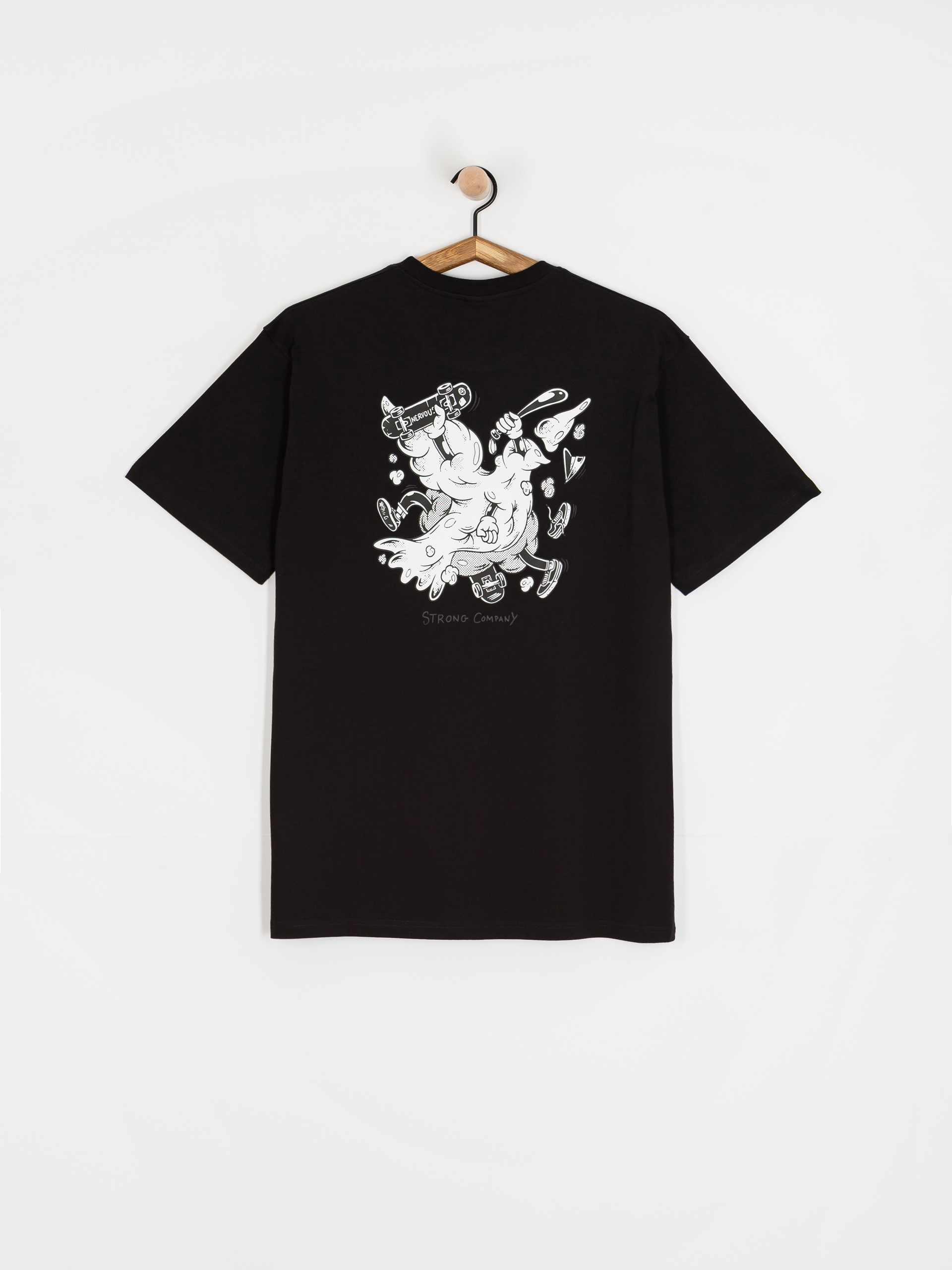 Тениска Nervous Fight (black)