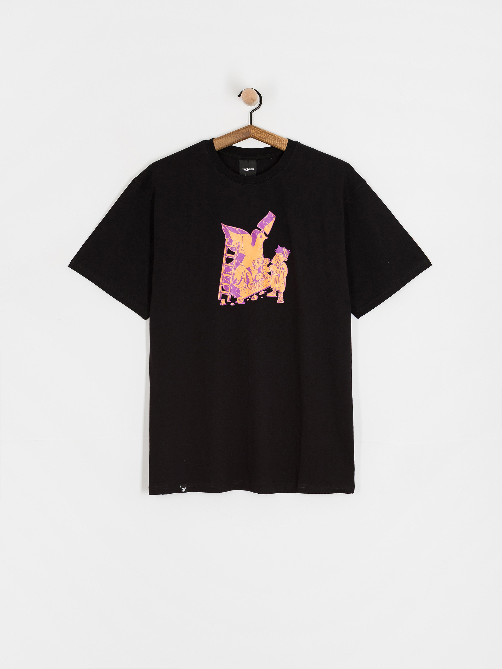 Тениска Nervous Michael (black)