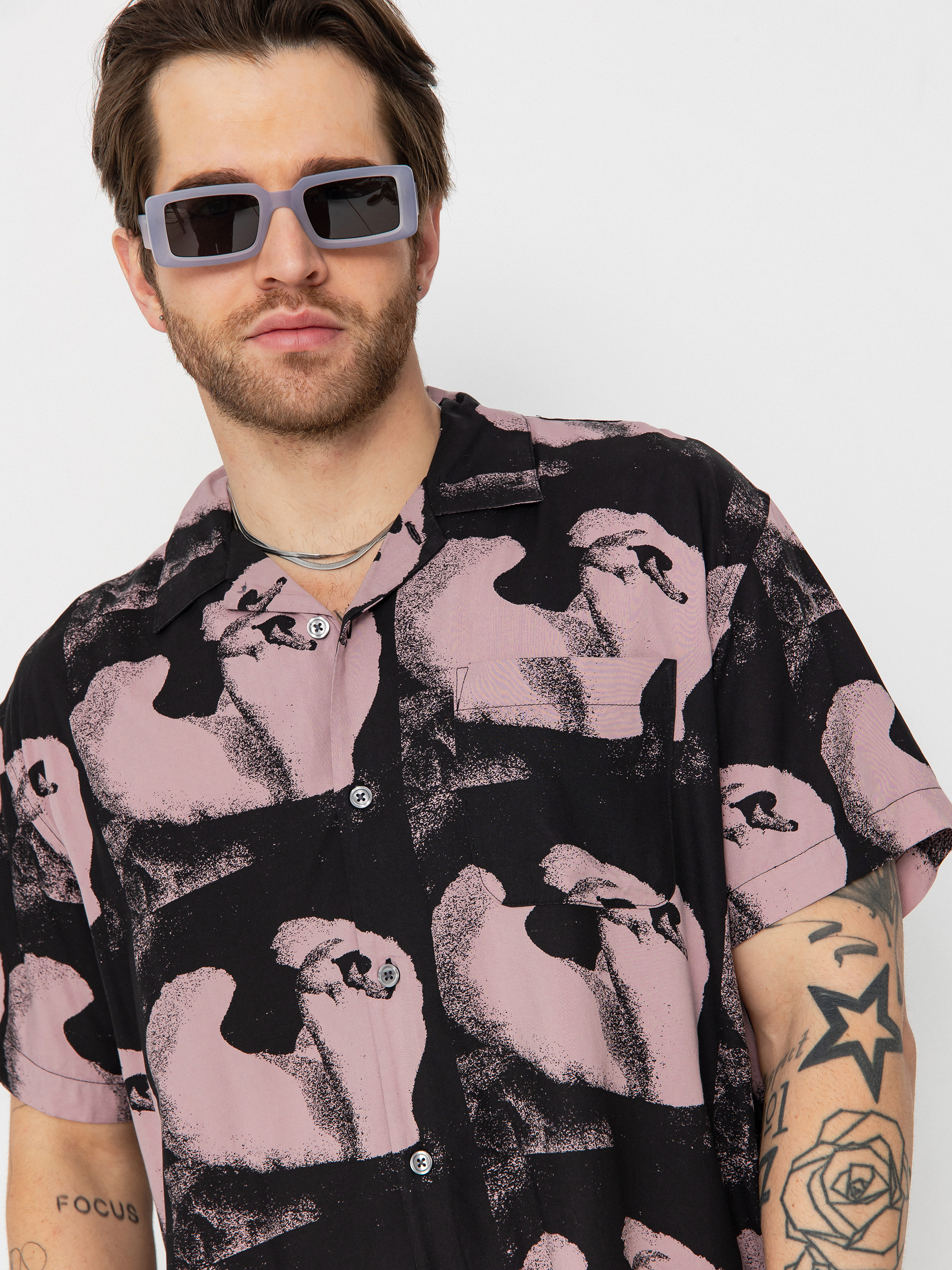 Риза OBEY Ambre (mauve multi)