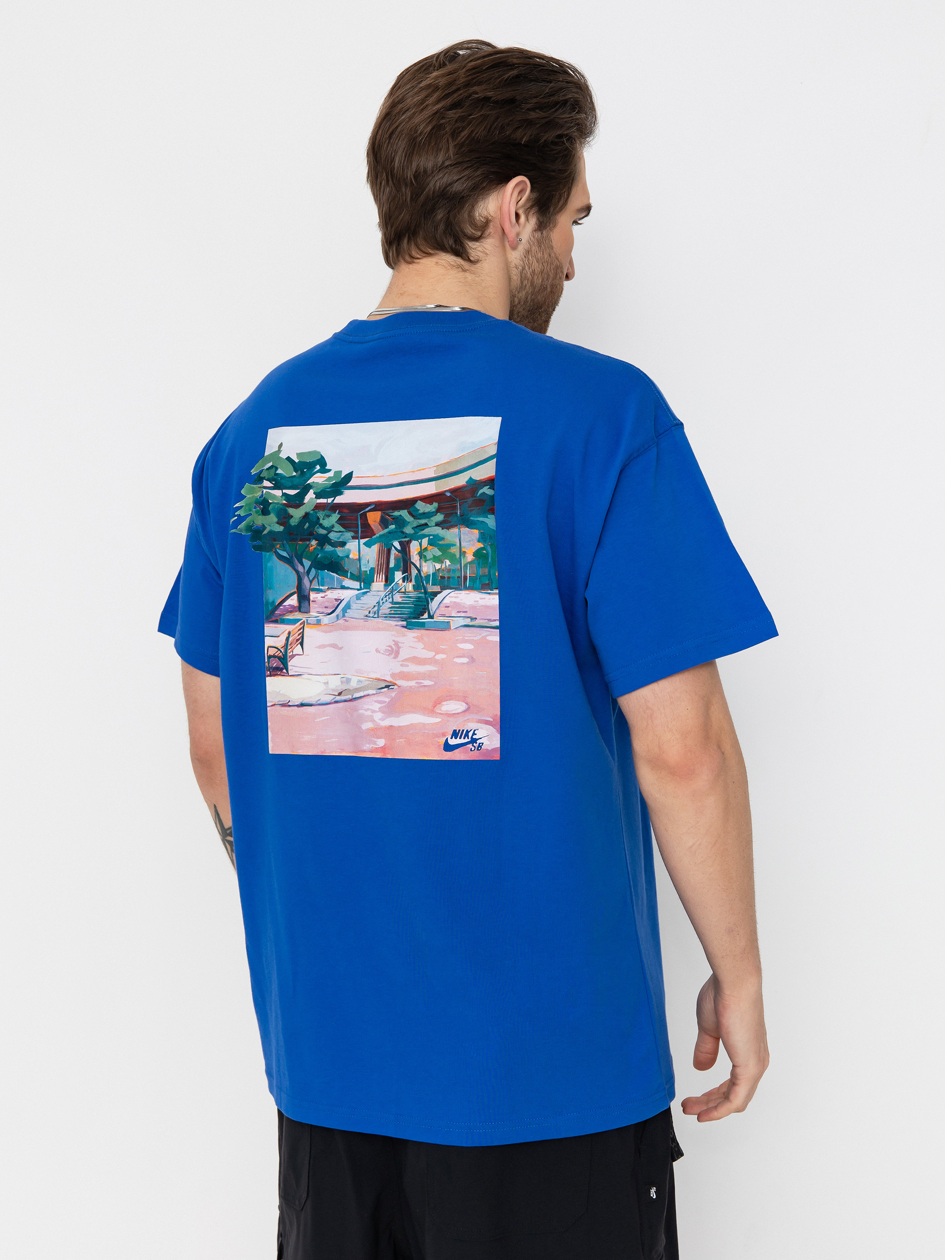 Тениска Nike SB Ooklyn Banks (game royal)