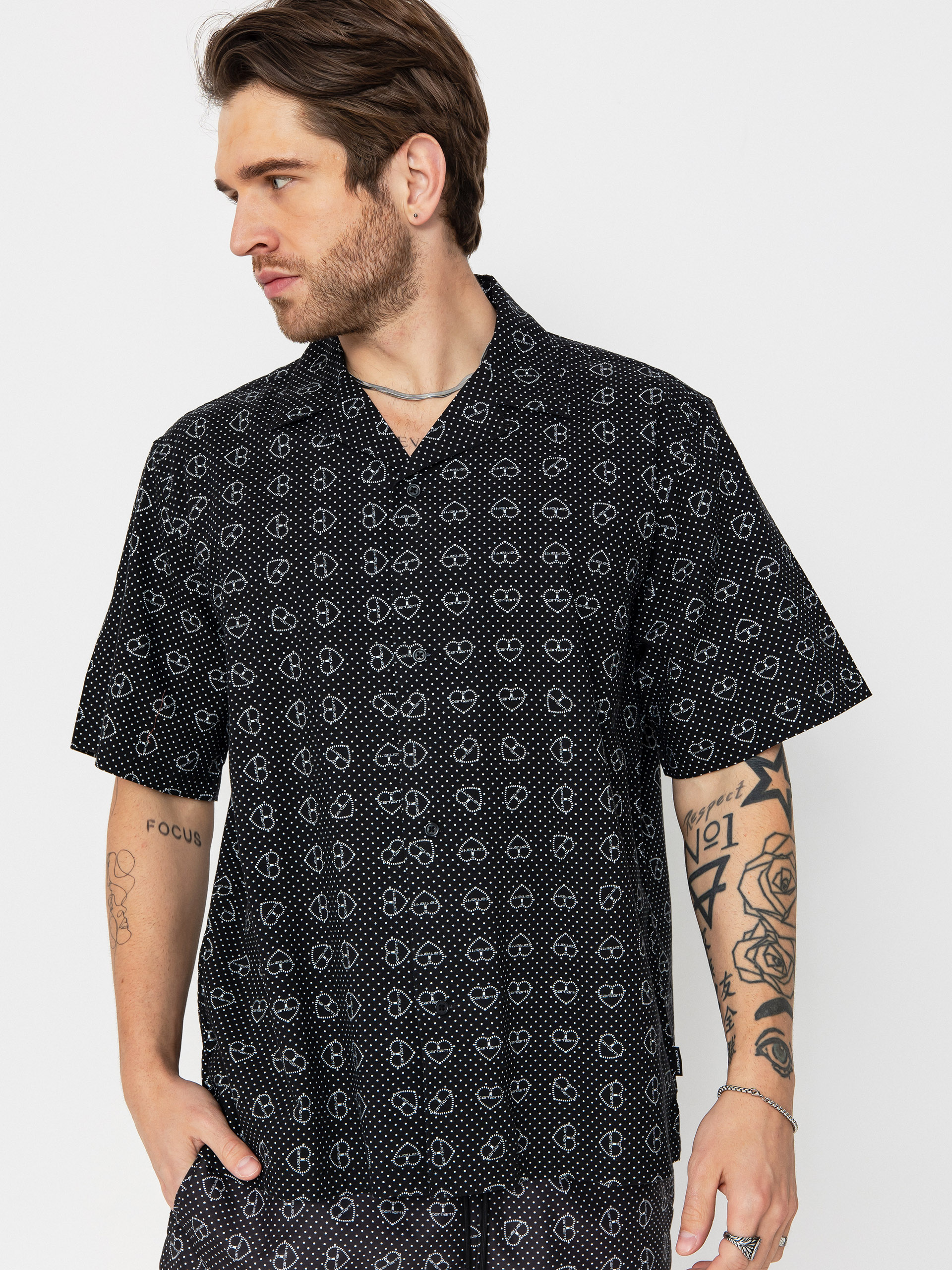 Риза Carhartt WIP Furoshiki (furoshiki print/black)