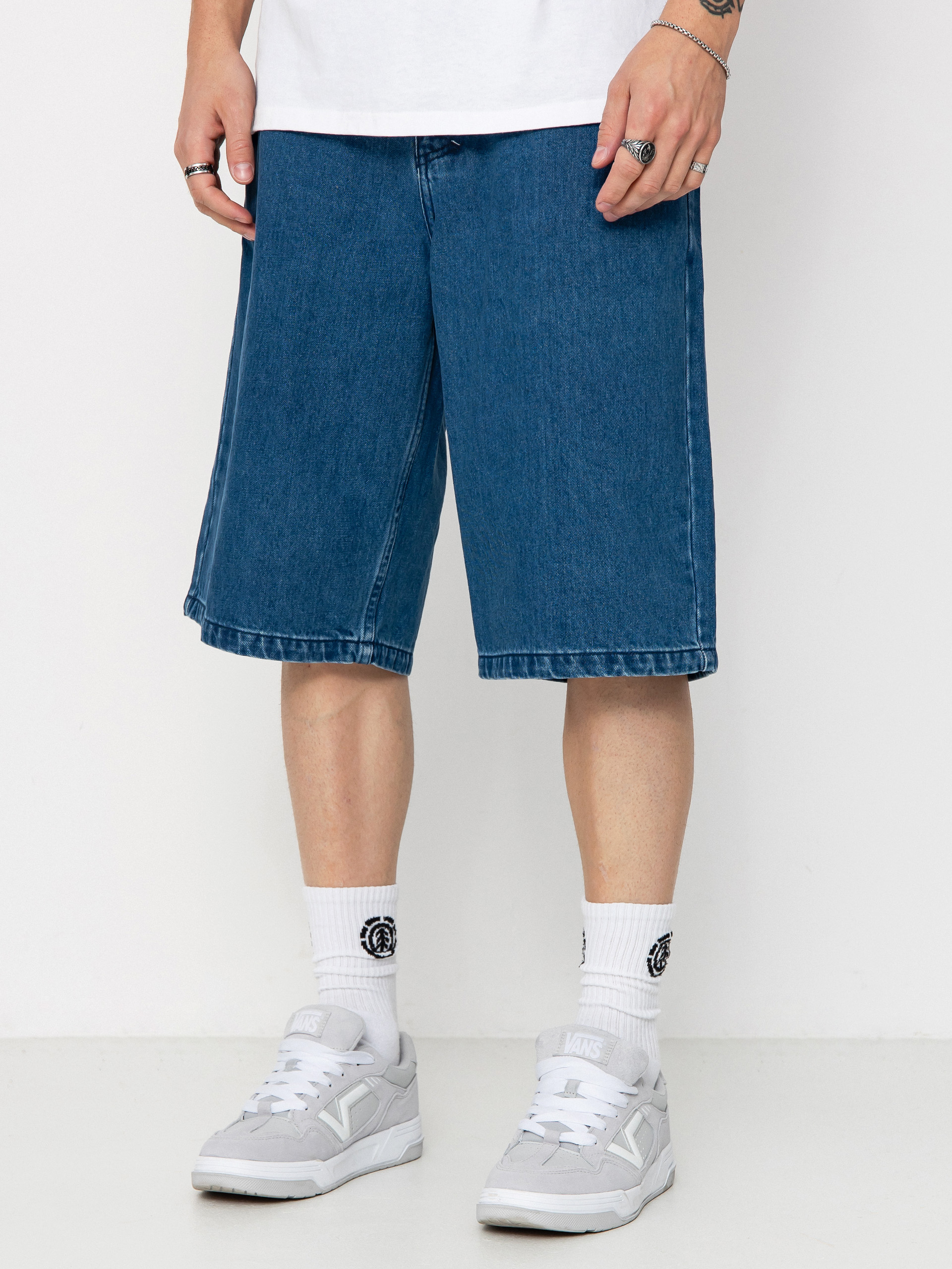 Къси панталони MassDnm Jeans Slang (blue)