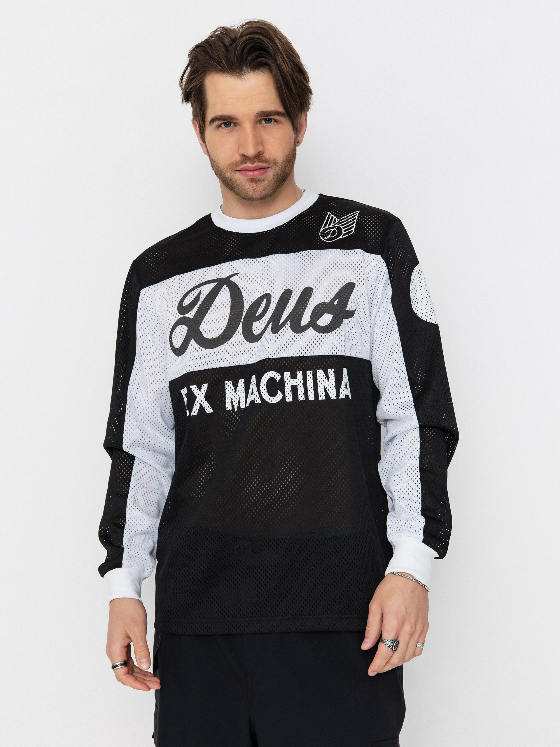 Блуза Deus Ex Machina Saber Moto Jersey (black)